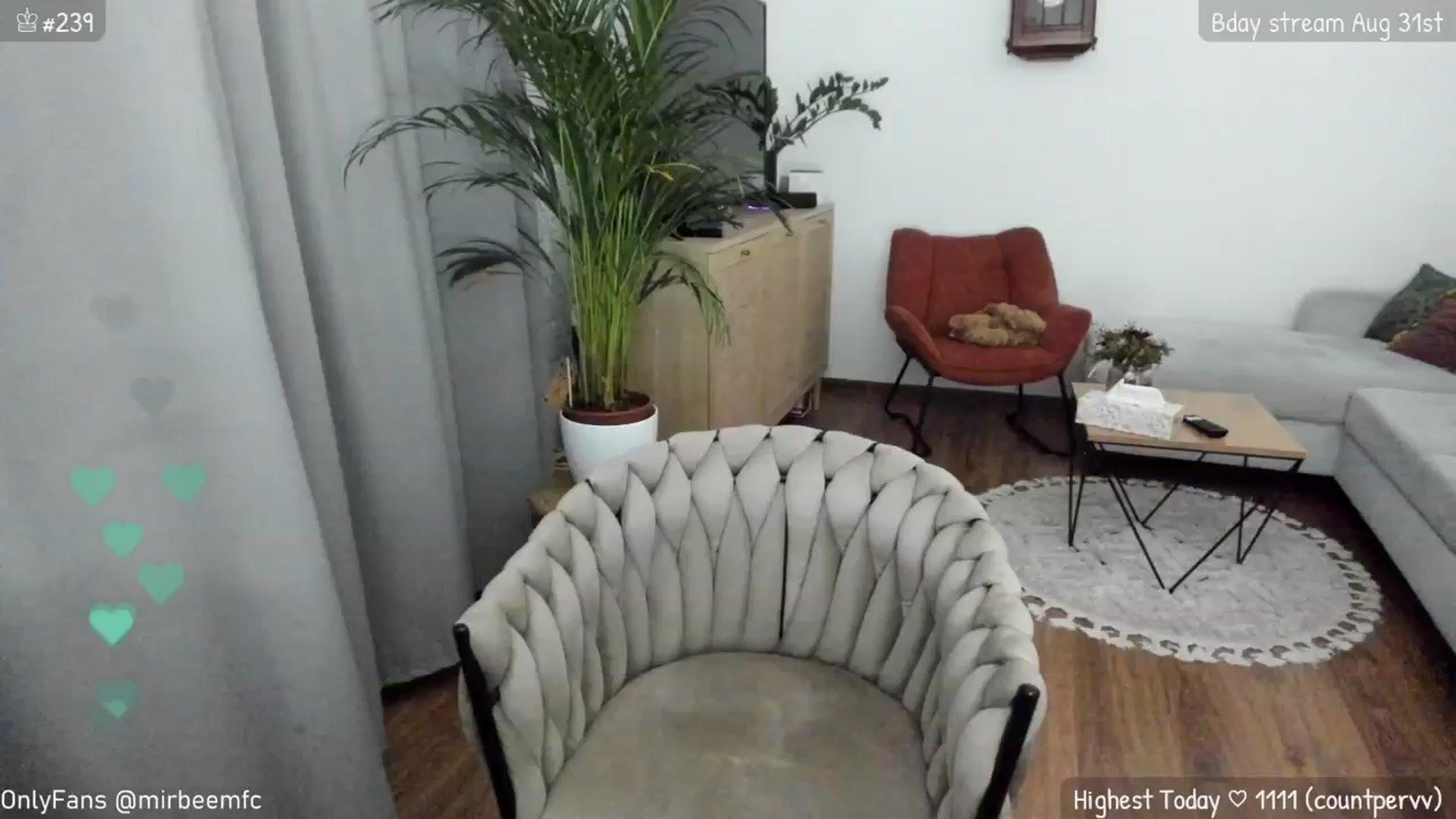Gallery image thumbnail from BdayMonthMir's myfreecams stream on, 08/14/2024, 24:09 image 15 of 20