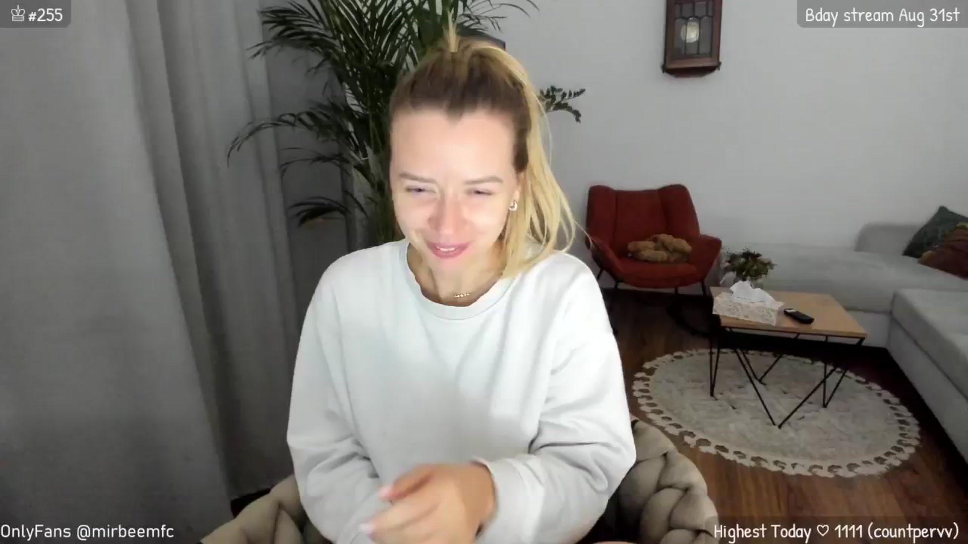 Gallery image thumbnail from BdayMonthMir's myfreecams stream on, 08/14/2024, 24:09 image 8 of 20