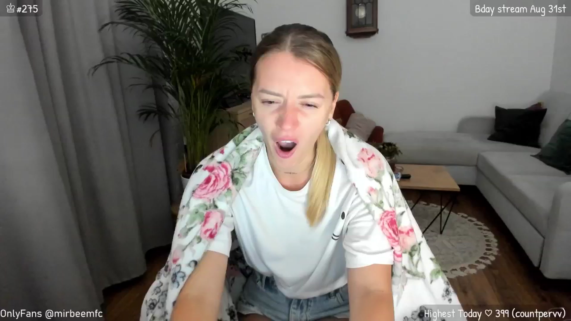 Gallery image thumbnail from BdayMonthMir's myfreecams stream on, 08/17/2024, 24:01 image 9 of 20