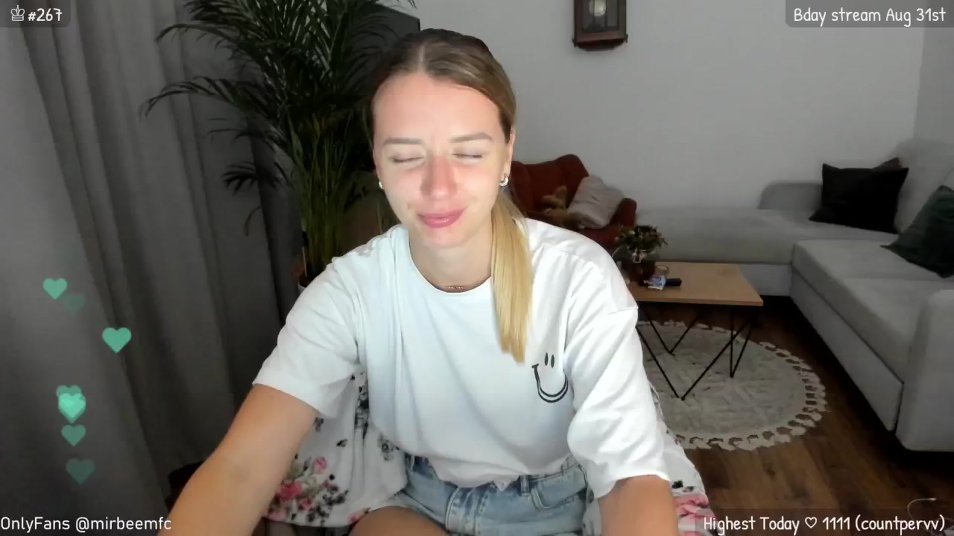 Gallery image thumbnail from BdayMonthMir's myfreecams stream on, 08/17/2024, 24:01 image 11 of 20