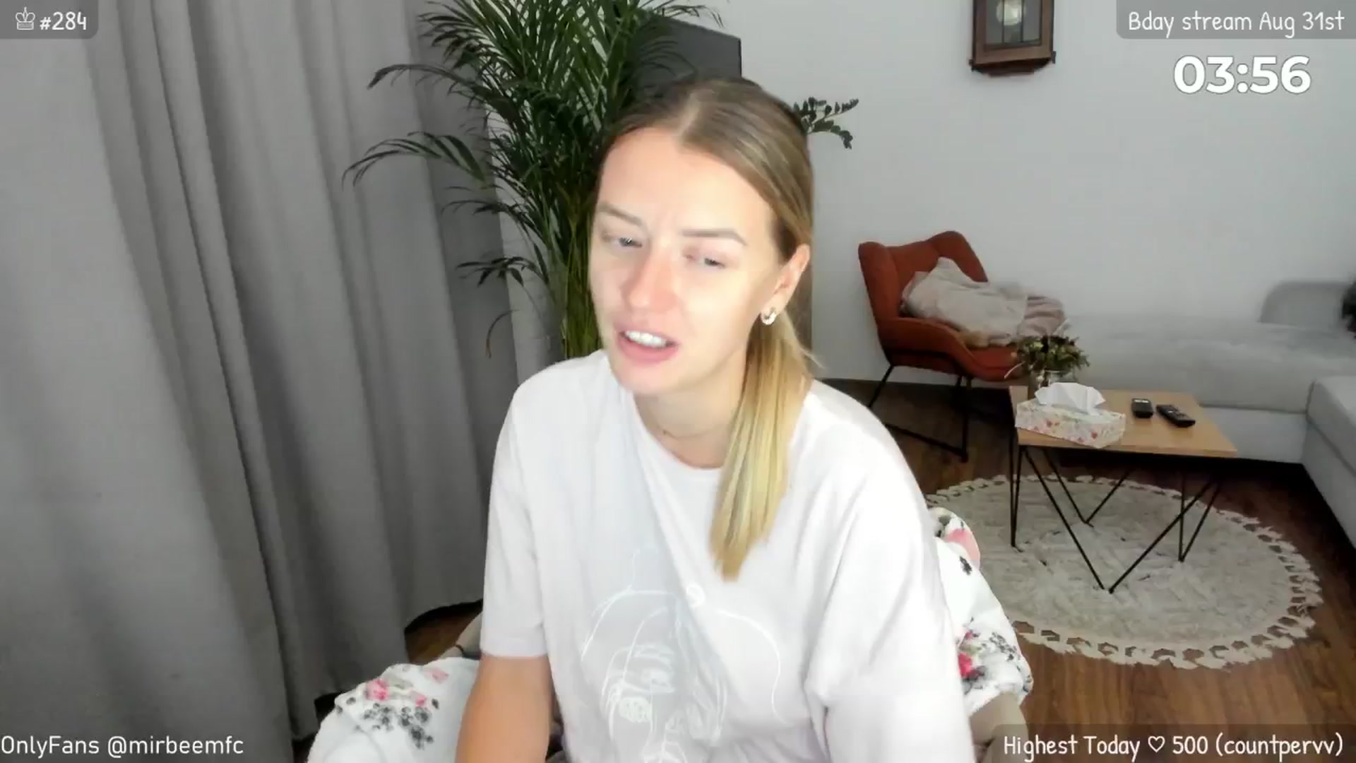 Gallery image thumbnail from BdayMonthMir's myfreecams stream on, 08/19/2024, 24:48 image 18 of 20