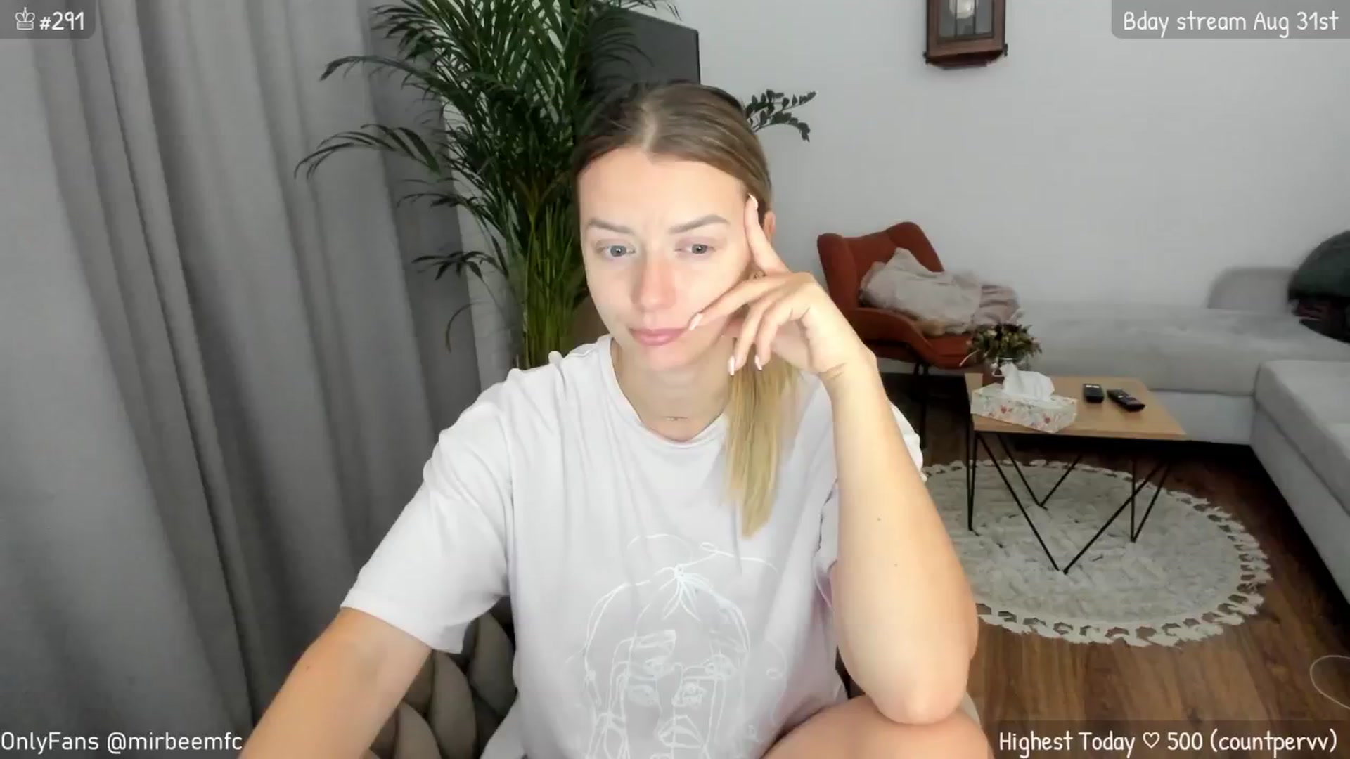 Gallery image thumbnail from BdayMonthMir's myfreecams stream on, 08/19/2024, 24:48 image 7 of 20