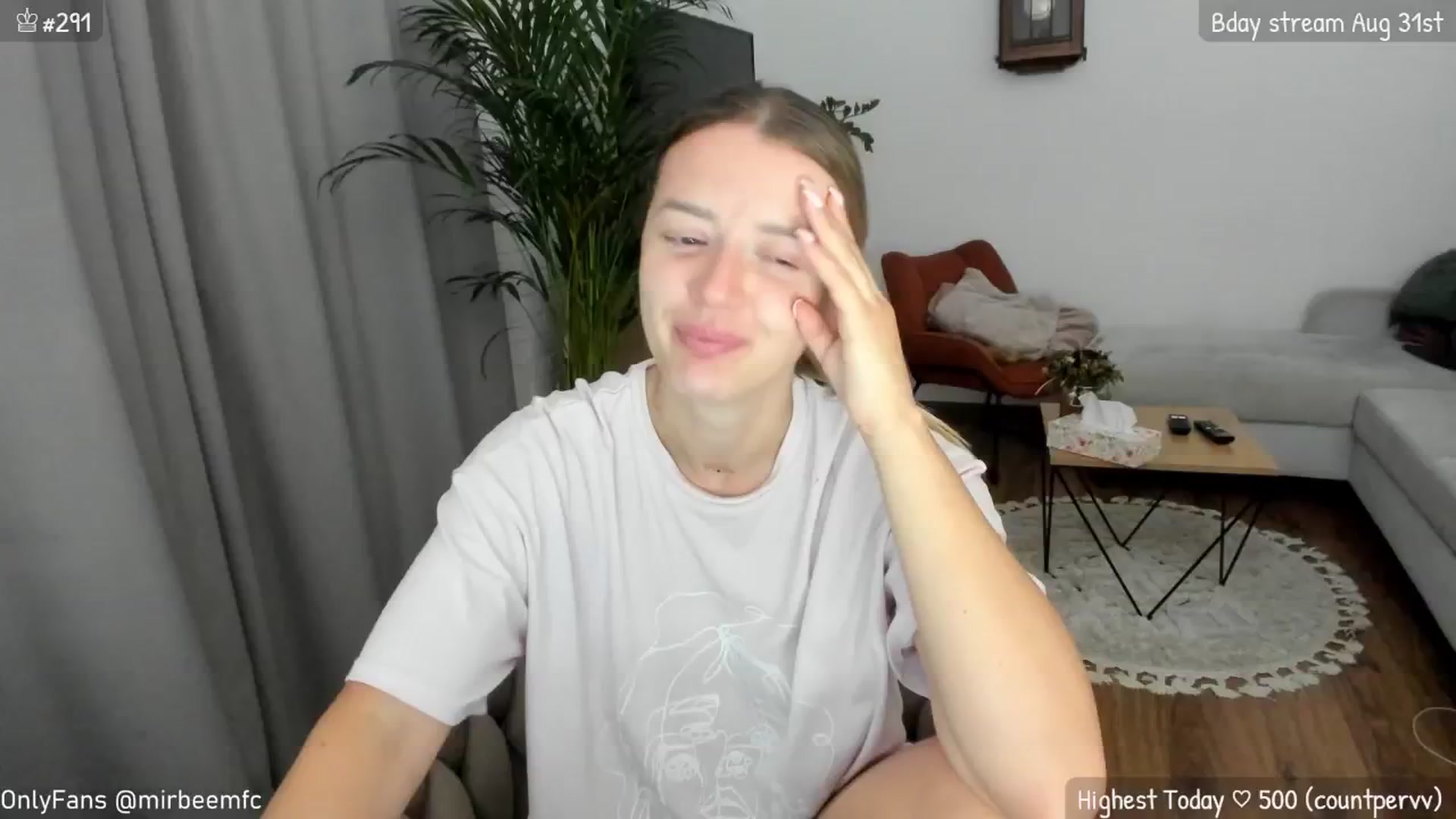 Gallery image thumbnail from BdayMonthMir's myfreecams stream on, 08/19/2024, 24:48 image 5 of 20