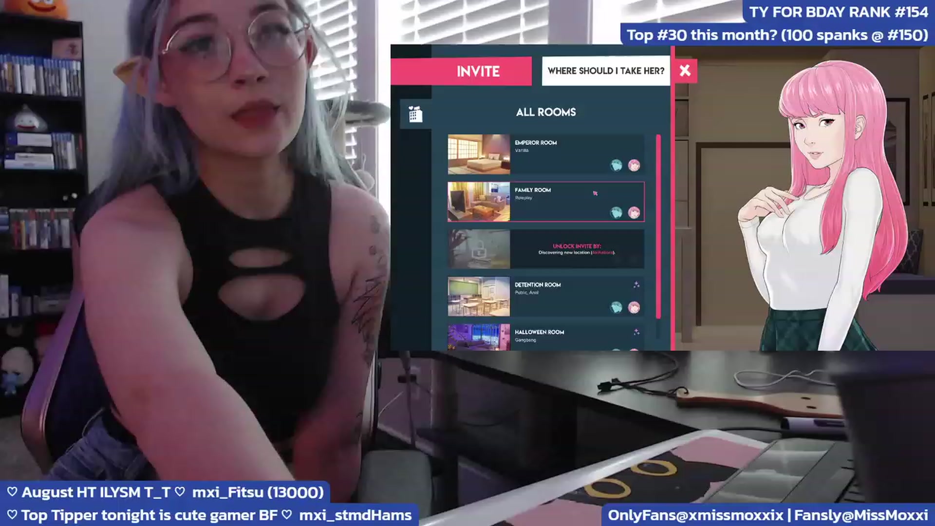 Gallery image thumbnail from BdayMoxxi's myfreecams stream on, 08/27/2023, 24:33 image 10 of 20
