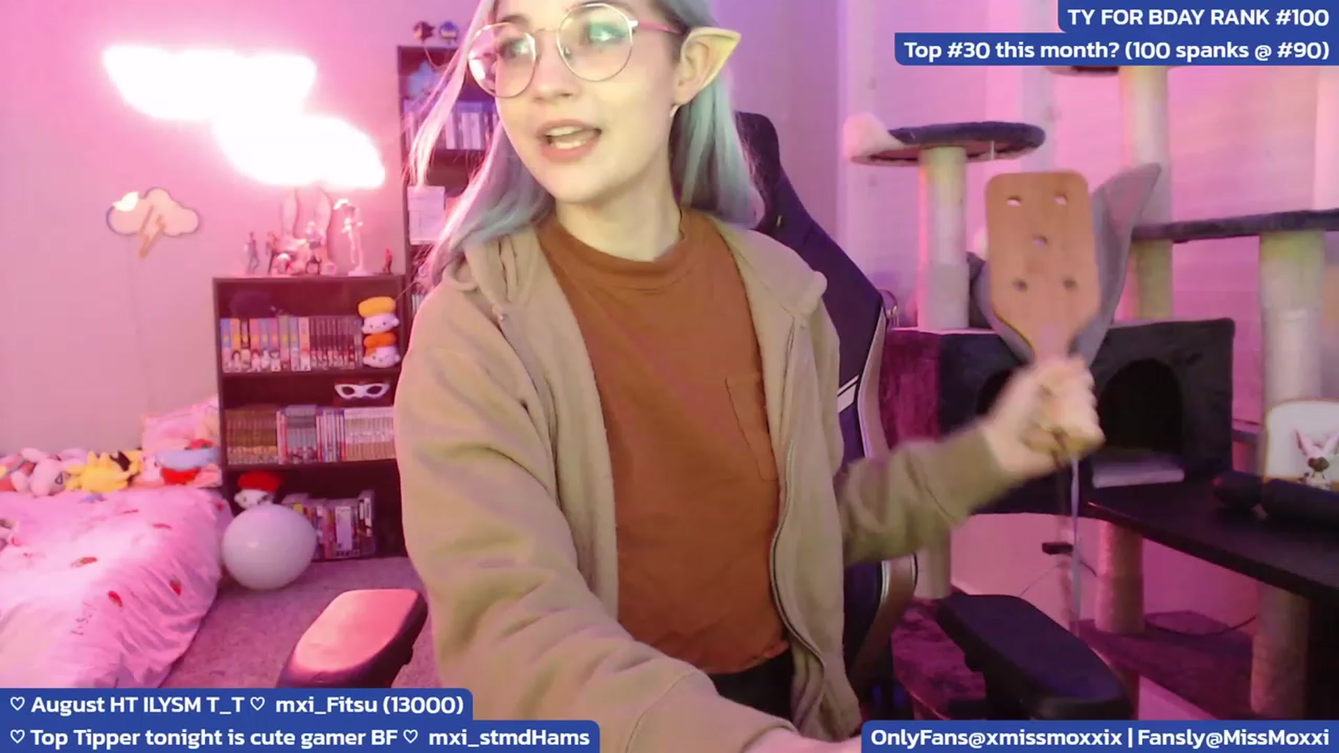 Gallery image thumbnail from BdayMoxxi's myfreecams stream on, 08/27/2023, 05:34 image 3 of 20