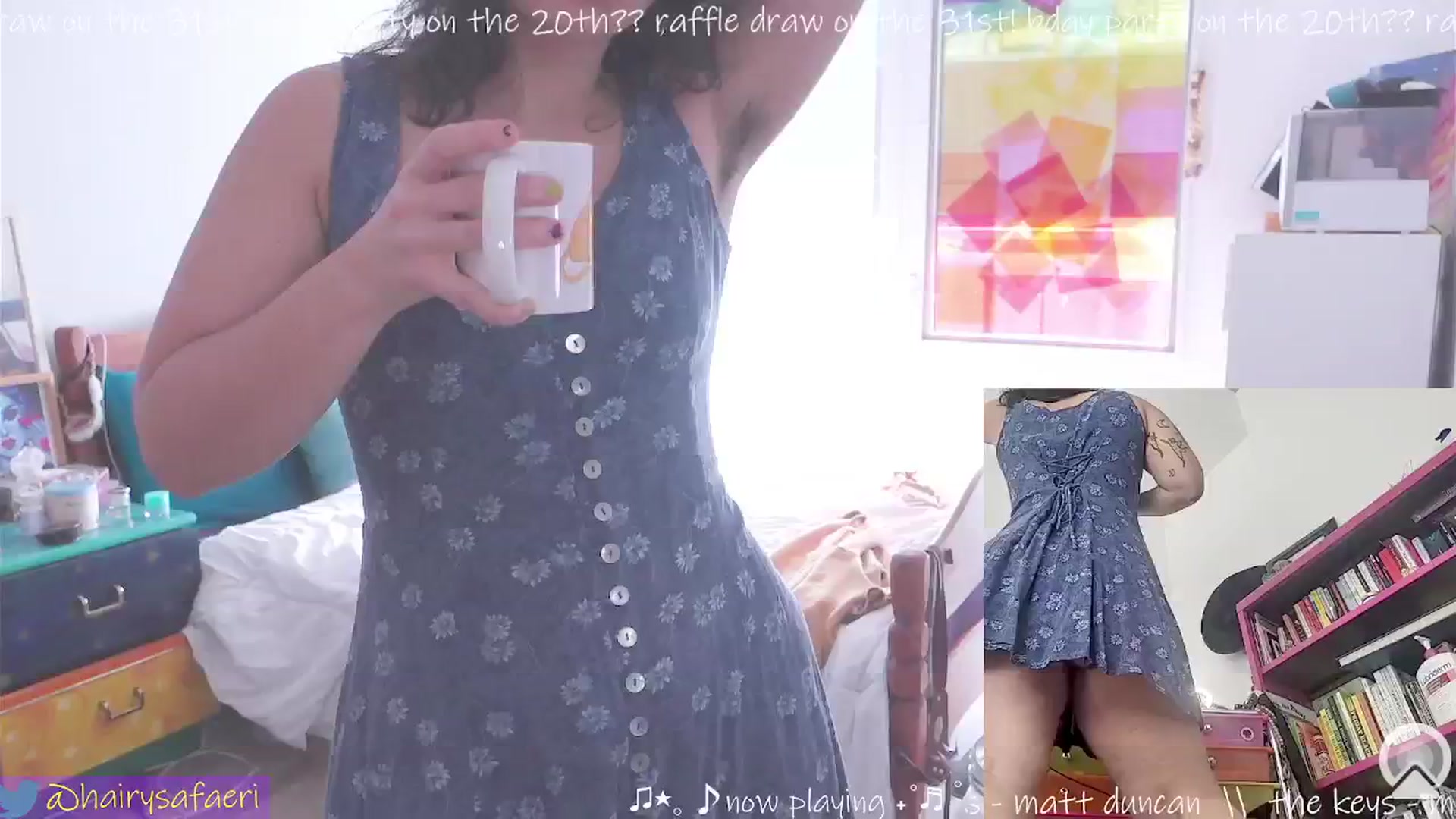 Gallery image thumbnail from BdaySafaeri's myfreecams stream on, 10/16/2024, 16:41 image 19 of 20