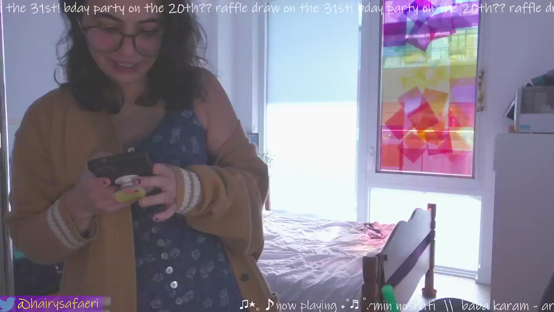 Gallery image thumbnail from BdaySafaeri's myfreecams stream on, 10/16/2024, 16:41 image 1 of 20
