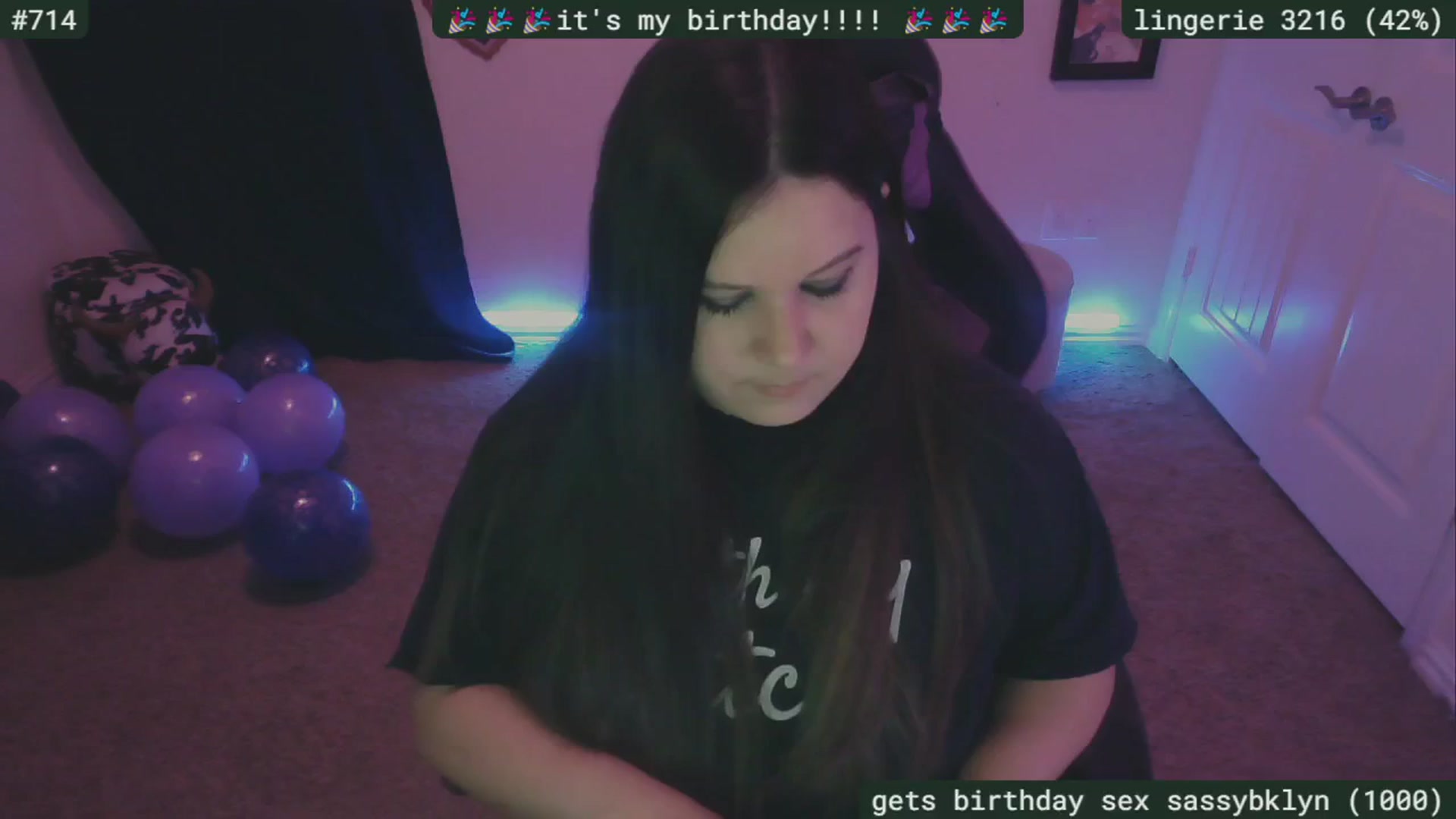 Gallery image thumbnail from BdaySarah's myfreecams stream on, 07/11/2024, 04:05 image 1 of 20