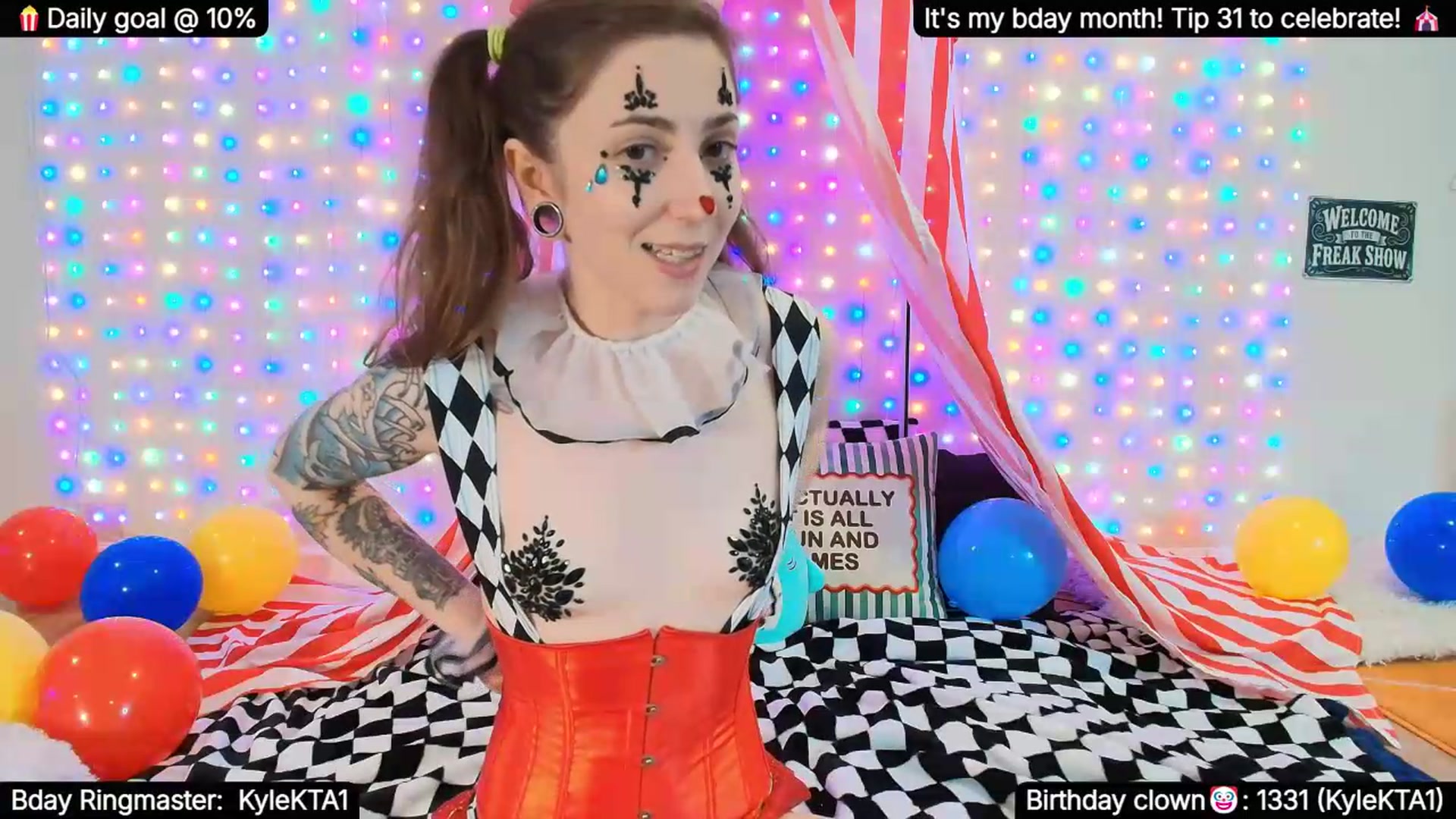 Gallery image thumbnail from BdayShark's myfreecams stream on, 09/02/2026, 05:36 image 11 of 20