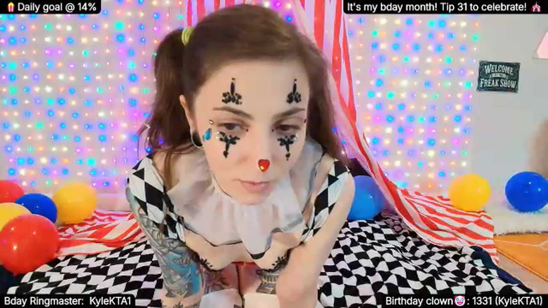 Gallery image thumbnail from BdayShark's myfreecams stream on, 09/02/2026, 05:36 image 17 of 20