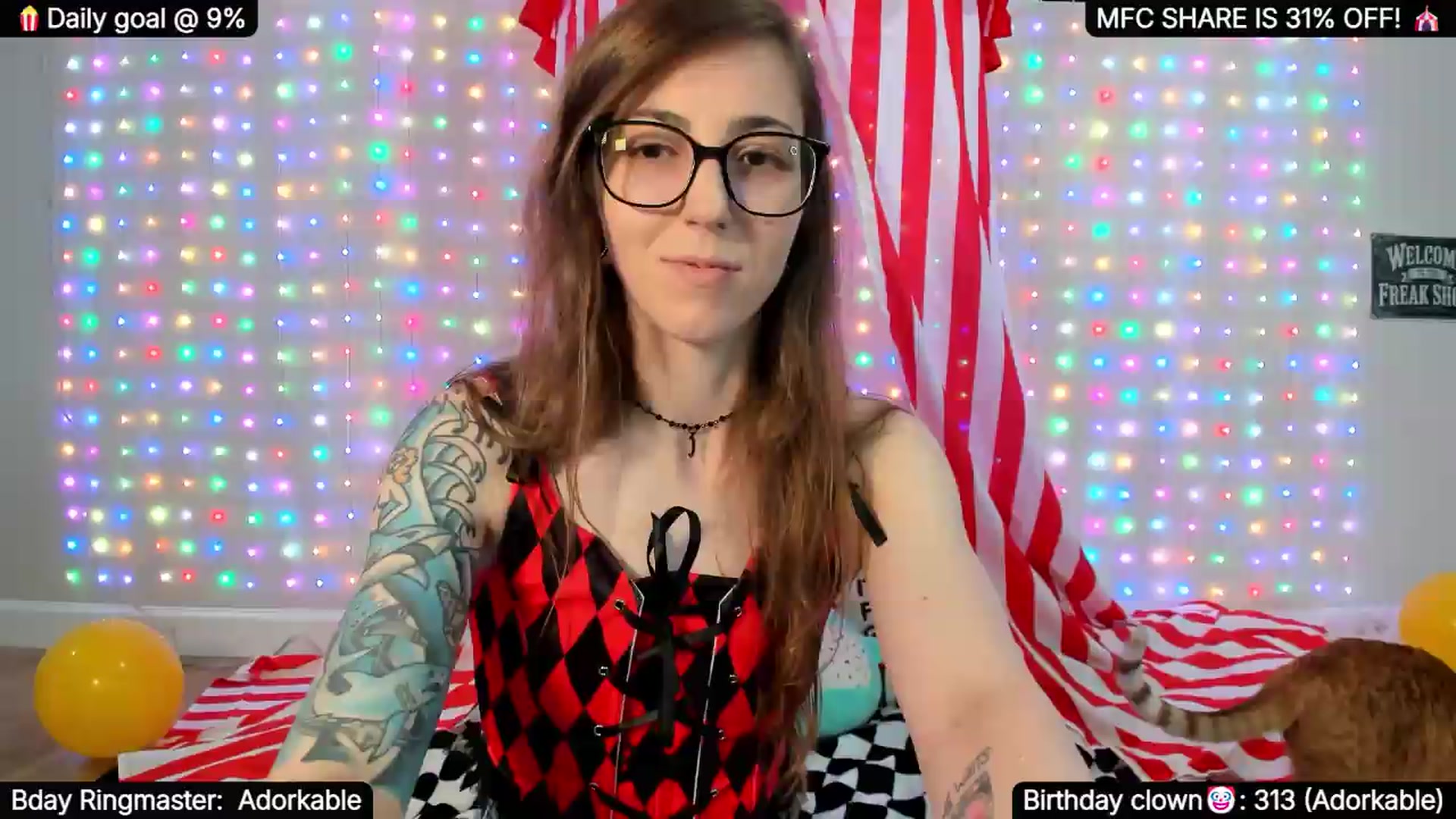 Gallery image thumbnail from BdayShark's myfreecams stream on, 09/12/2026, 22:10 image 18 of 20