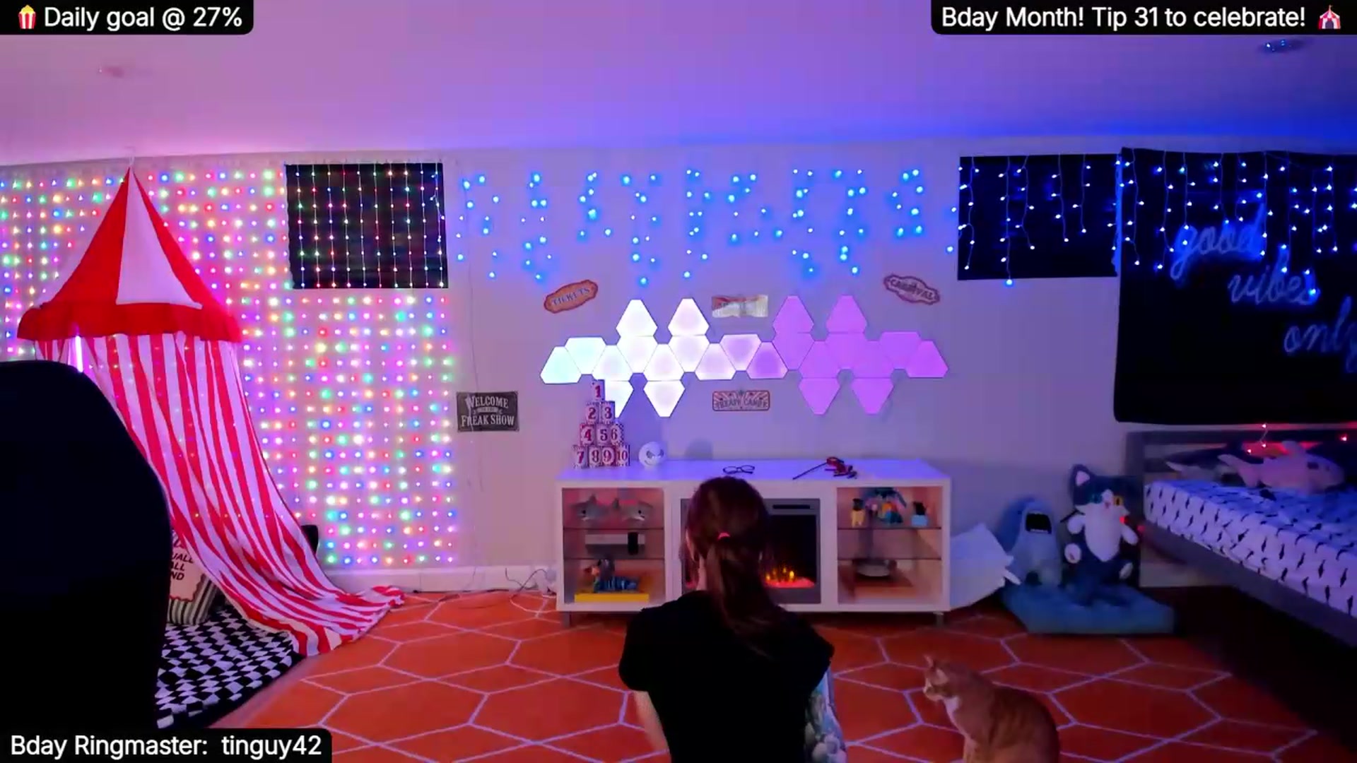 Gallery image thumbnail from BdayShark's myfreecams stream on, 09/27/2026, 08:04 image 9 of 20