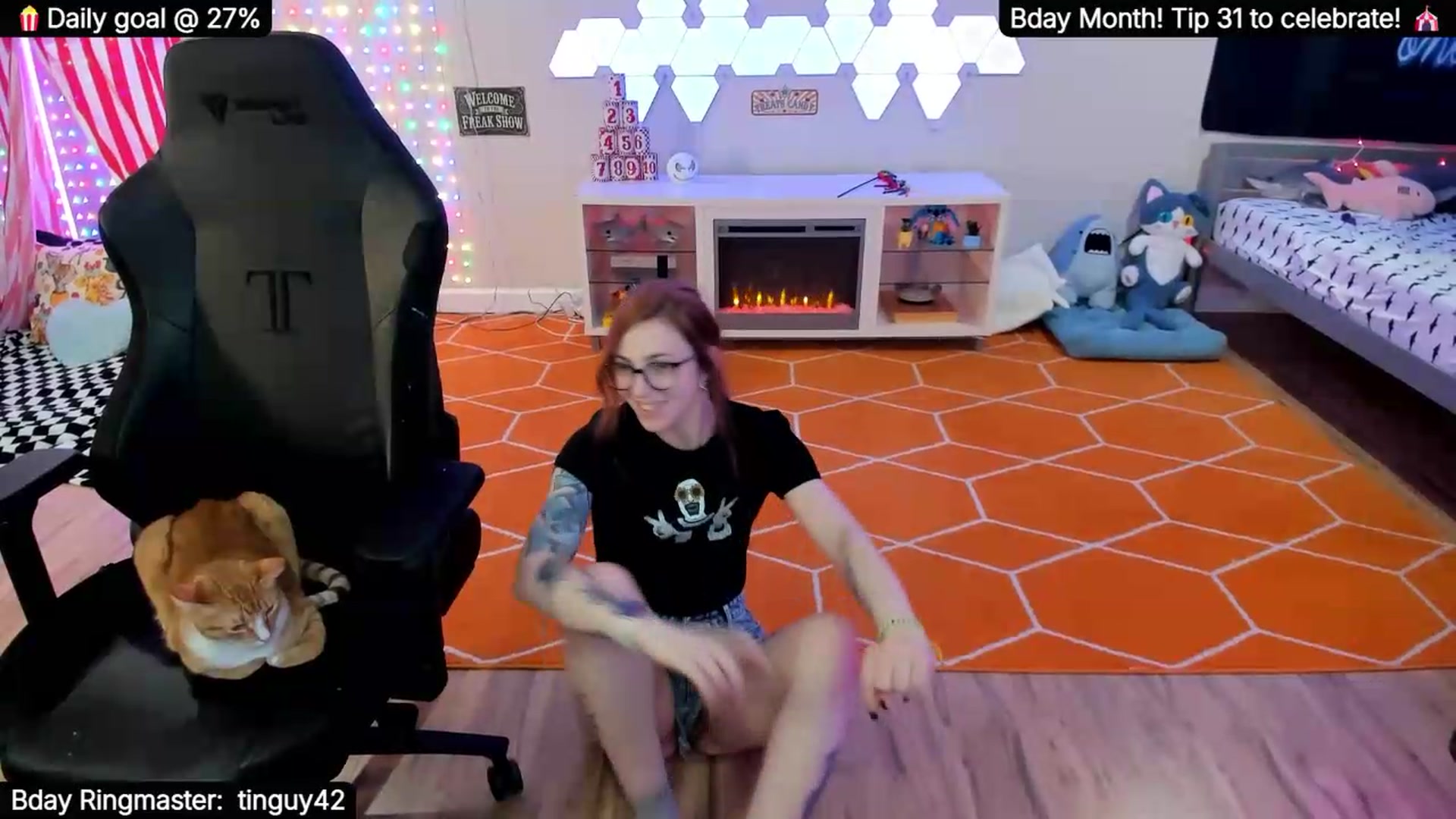 Gallery image thumbnail from BdayShark's myfreecams stream on, 09/27/2026, 08:04 image 16 of 20