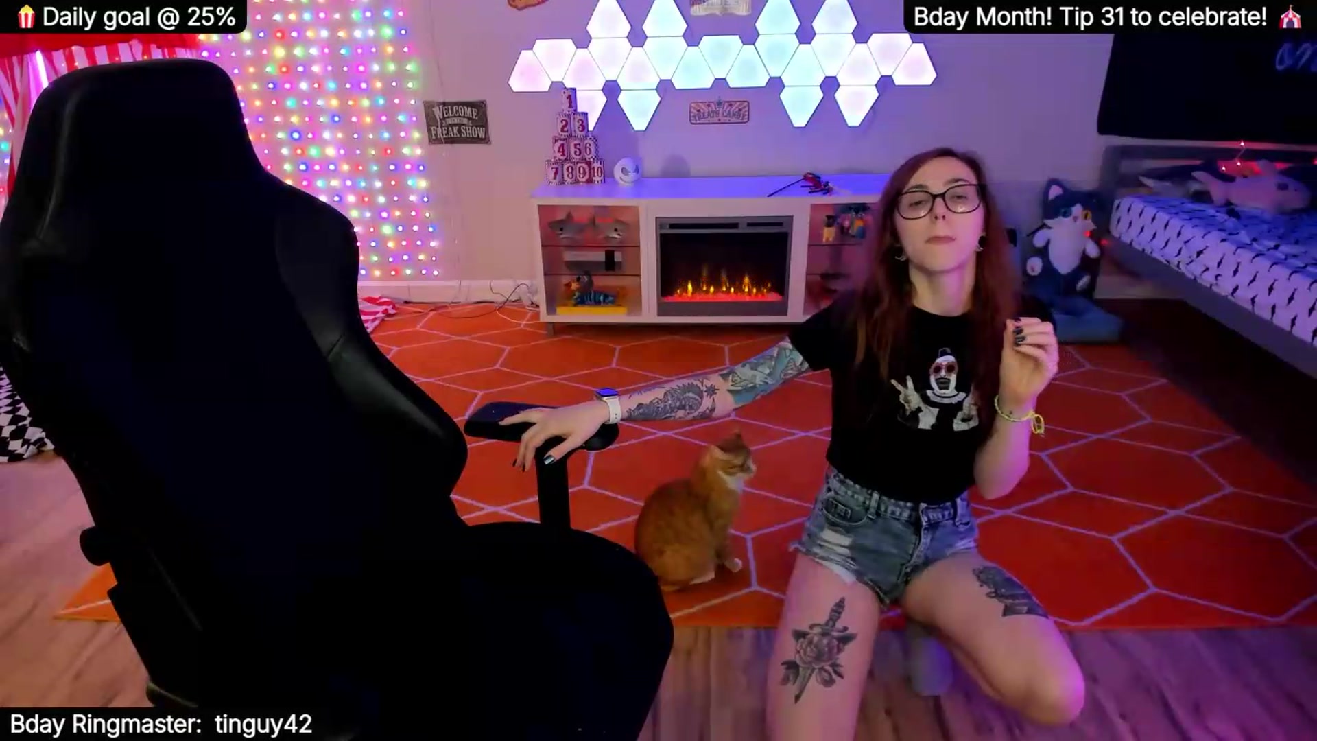 Gallery image thumbnail from BdayShark's myfreecams stream on, 09/27/2026, 08:04 image 3 of 20