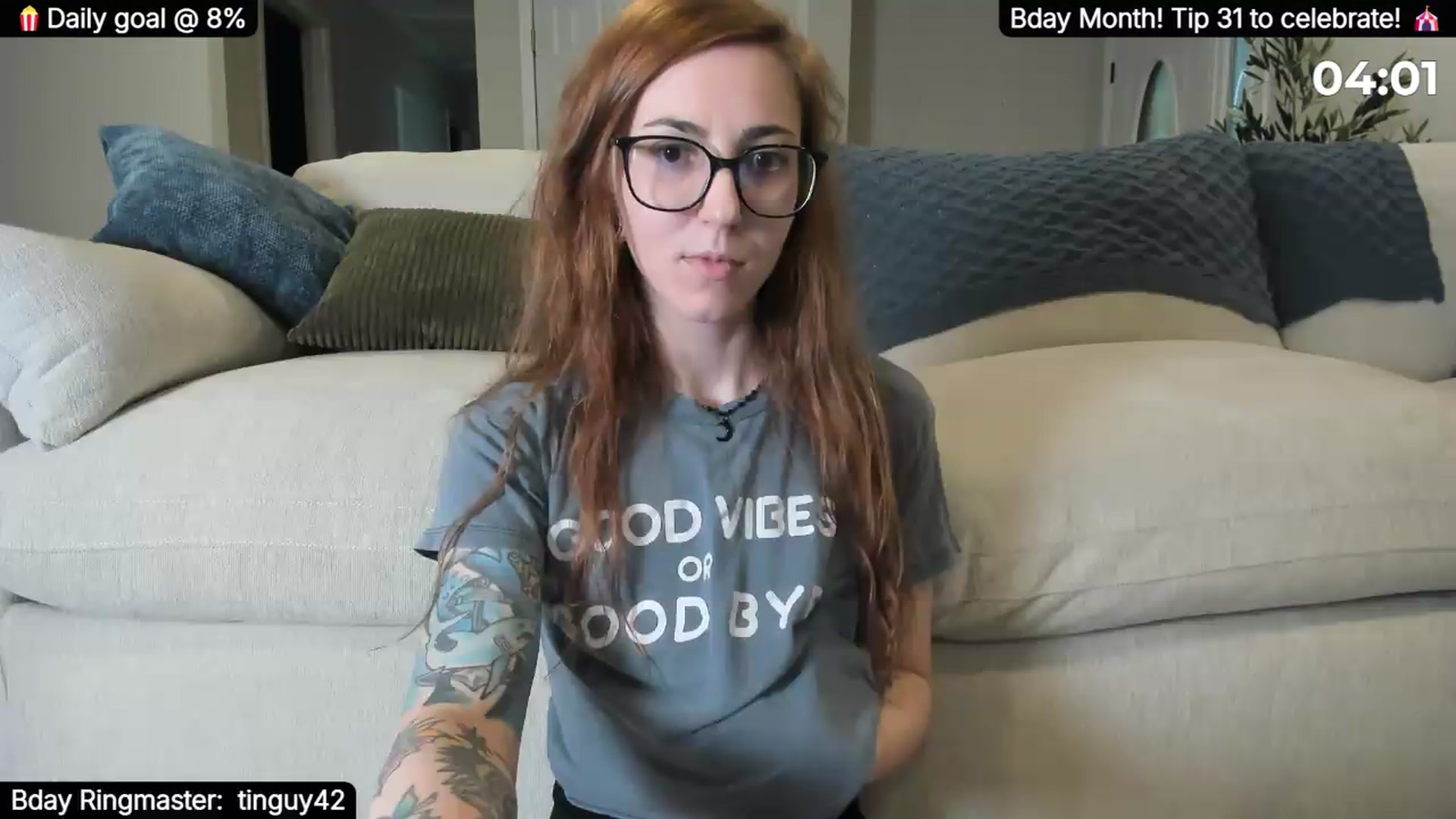 Gallery image thumbnail from BdayShark's myfreecams stream on, 10/01/2026, 07:29 image 13 of 20