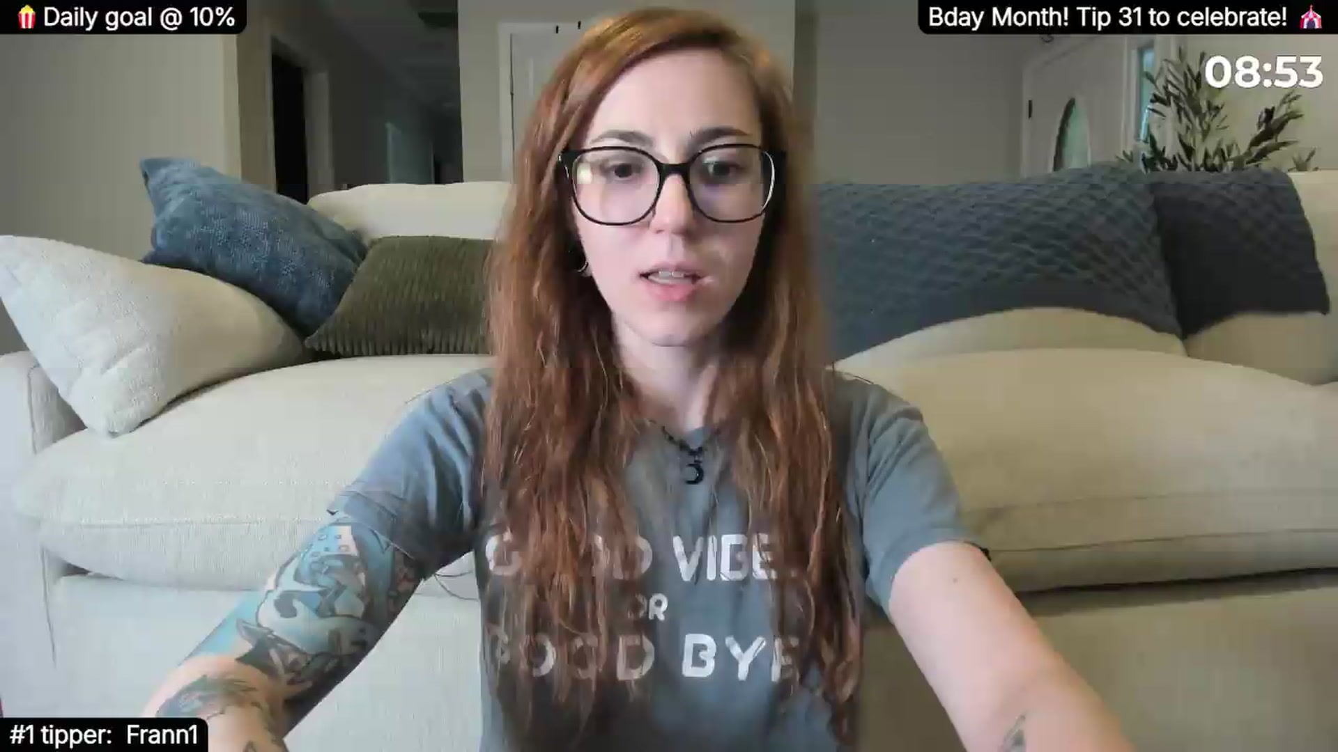 Gallery image thumbnail from BdayShark's myfreecams stream on, 10/01/2026, 07:29 image 19 of 20