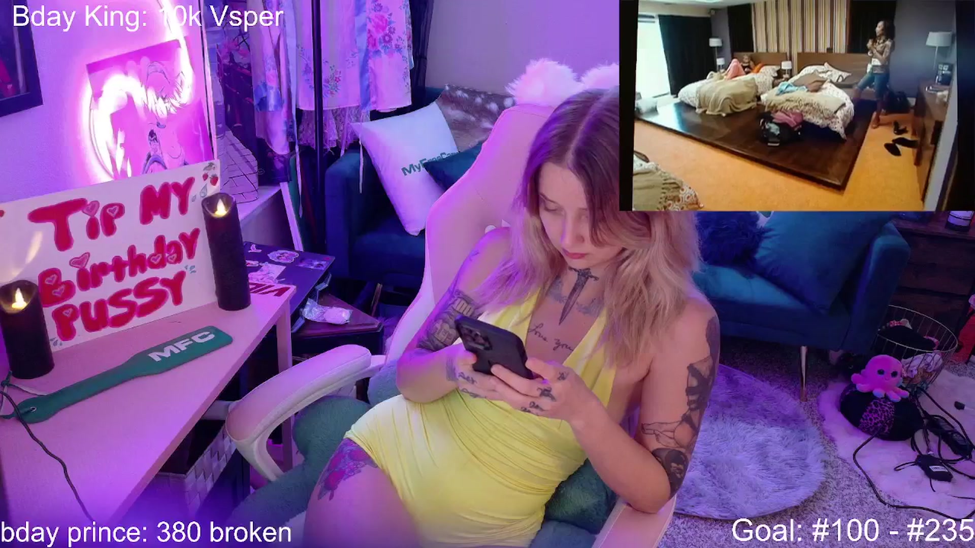 Gallery image thumbnail from BdaySquid's myfreecams stream on, 07/08/2025, 04:46 image 14 of 20