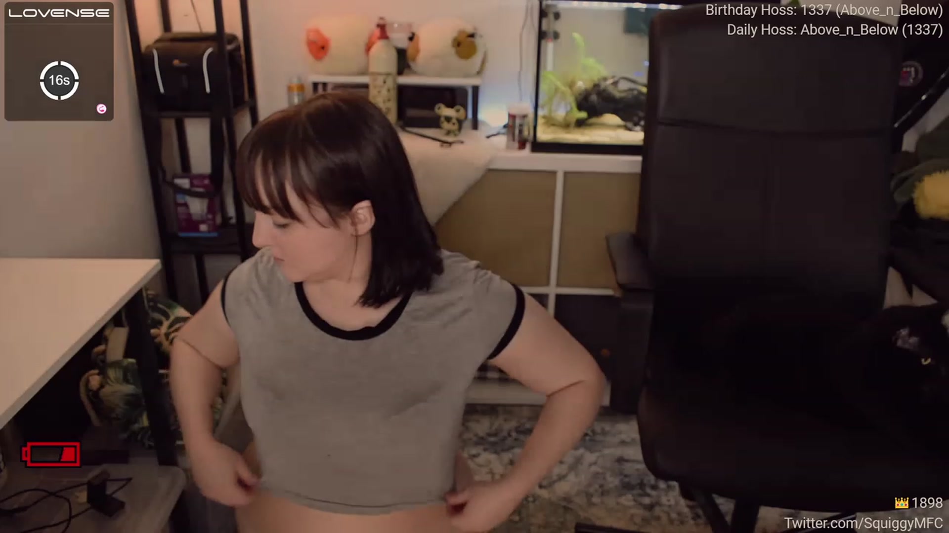 Gallery image thumbnail from BdaySquiggy's myfreecams stream on, 02/07/2023, 06:33 image 6 of 20
