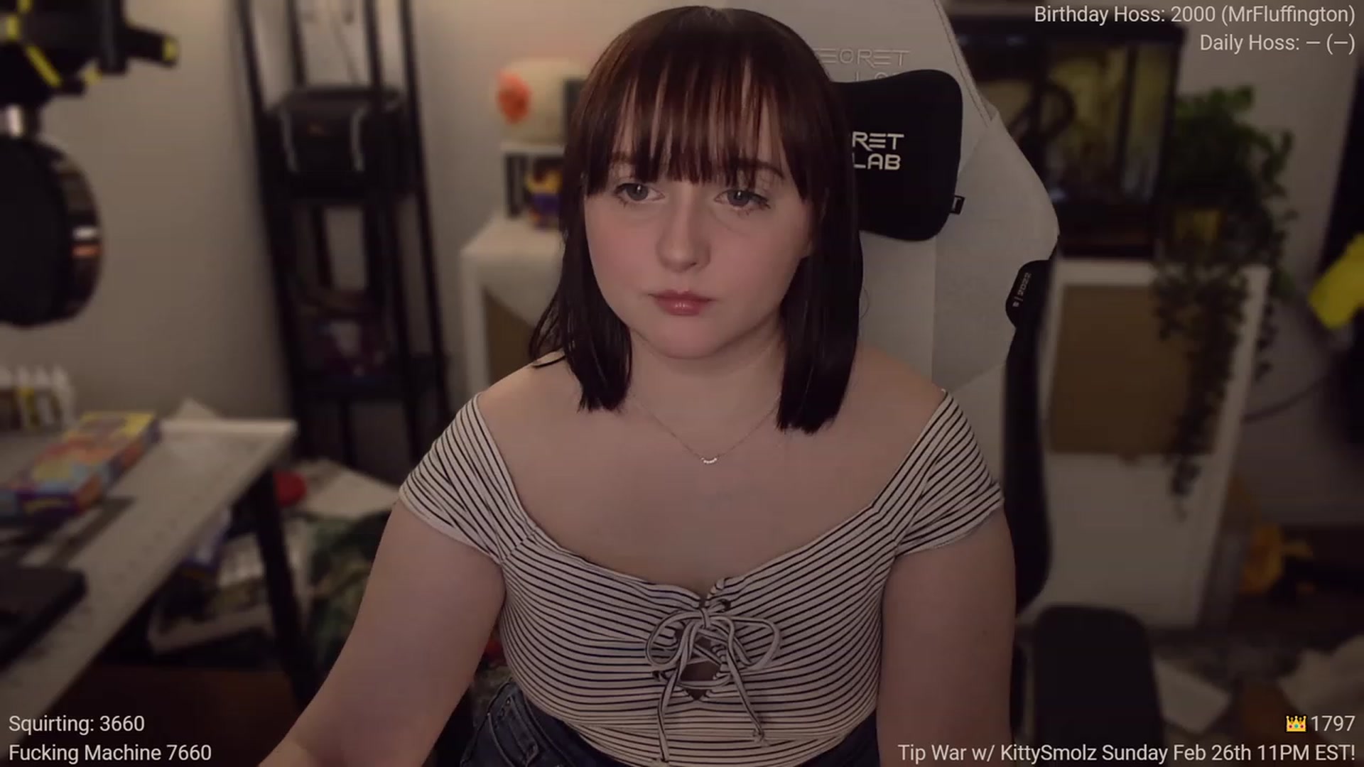 Gallery image thumbnail from BdaySquiggy's myfreecams stream on, 02/27/2023, 04:42 image 1 of 20