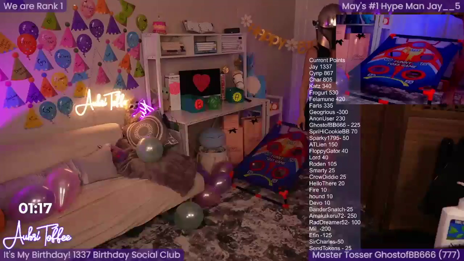 Gallery image thumbnail from BdayToffee's myfreecams stream on, 05/19/2024, 06:07 image 7 of 20