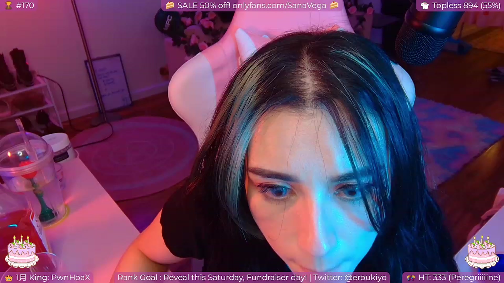 Gallery image thumbnail from BdayUkiyo's myfreecams stream on, 01/11/2023, 03:51 image 15 of 20