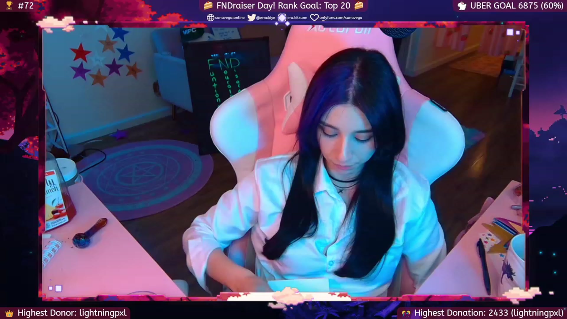 Gallery image thumbnail from BdayUkiyo's myfreecams stream on, 01/15/2023, 10:42 image 14 of 20