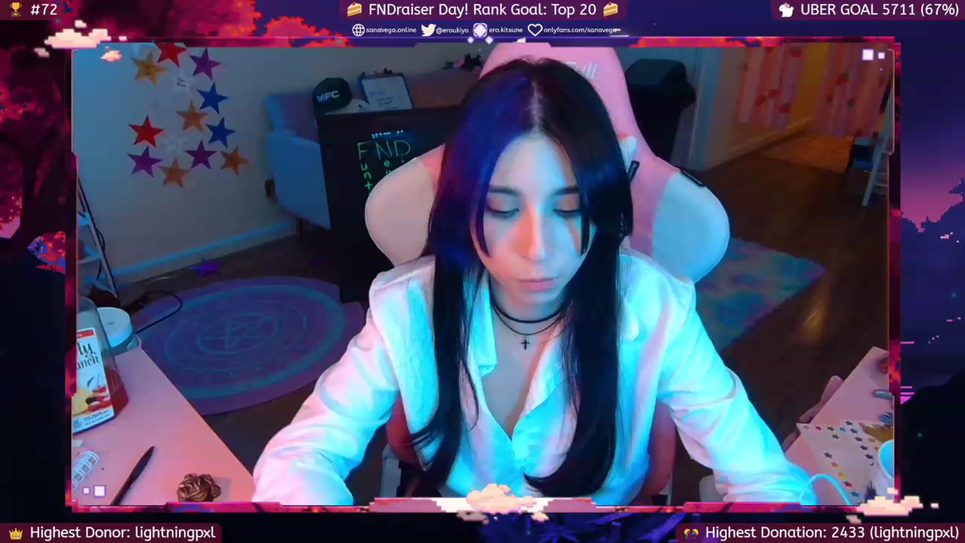Gallery image thumbnail from BdayUkiyo's myfreecams stream on, 01/15/2023, 10:42 image 17 of 20