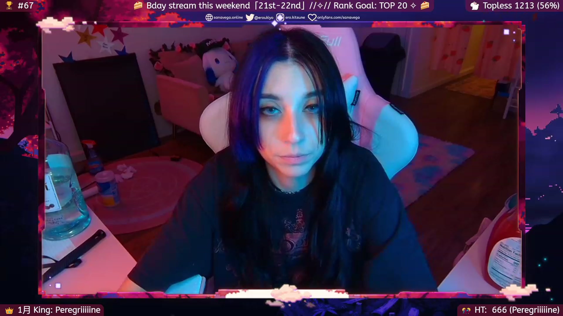 Gallery image thumbnail from BdayUkiyo's myfreecams stream on, 01/16/2023, 06:45 image 13 of 20