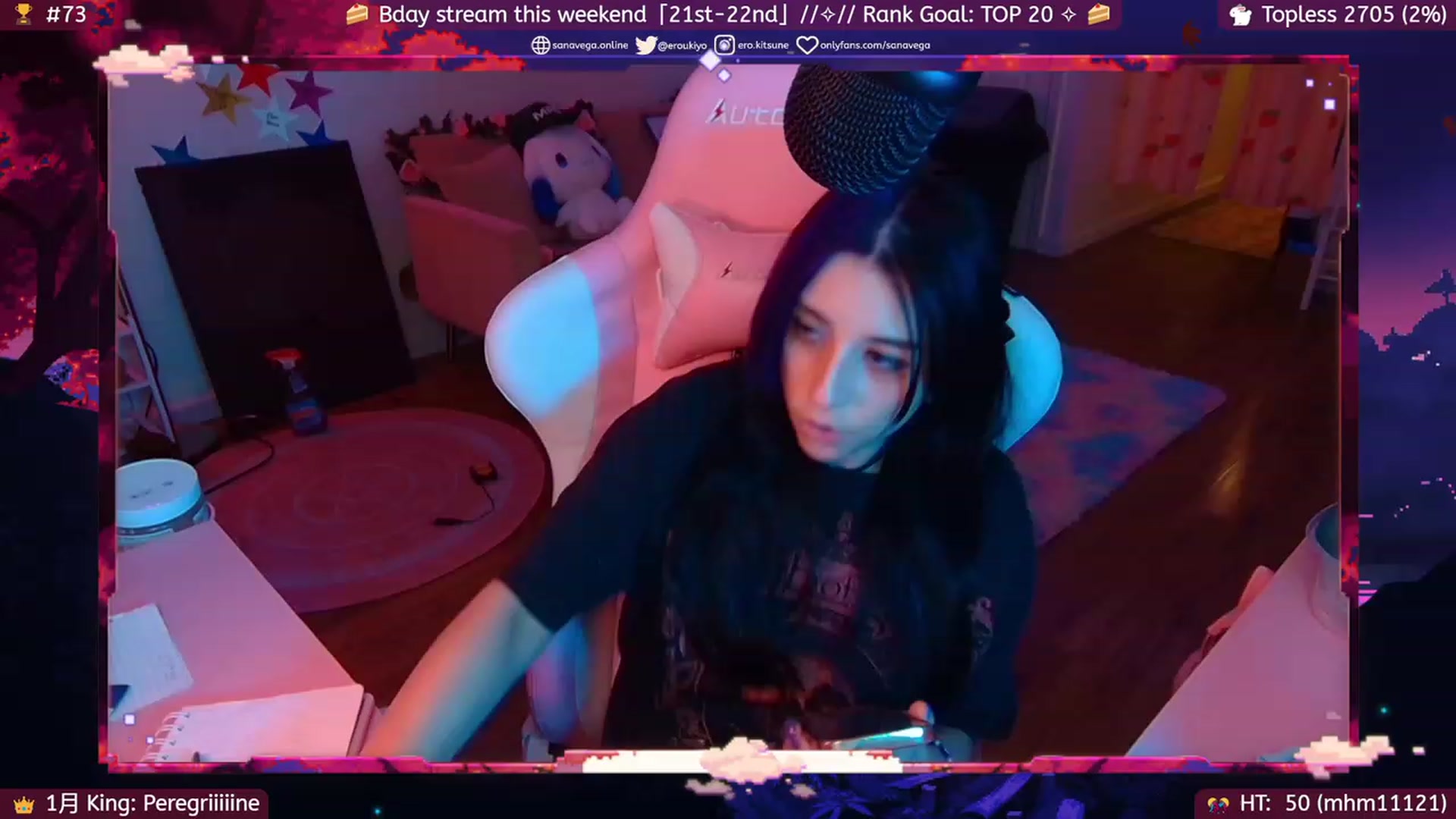 Gallery image thumbnail from BdayUkiyo's myfreecams stream on, 01/16/2023, 06:45 image 4 of 20
