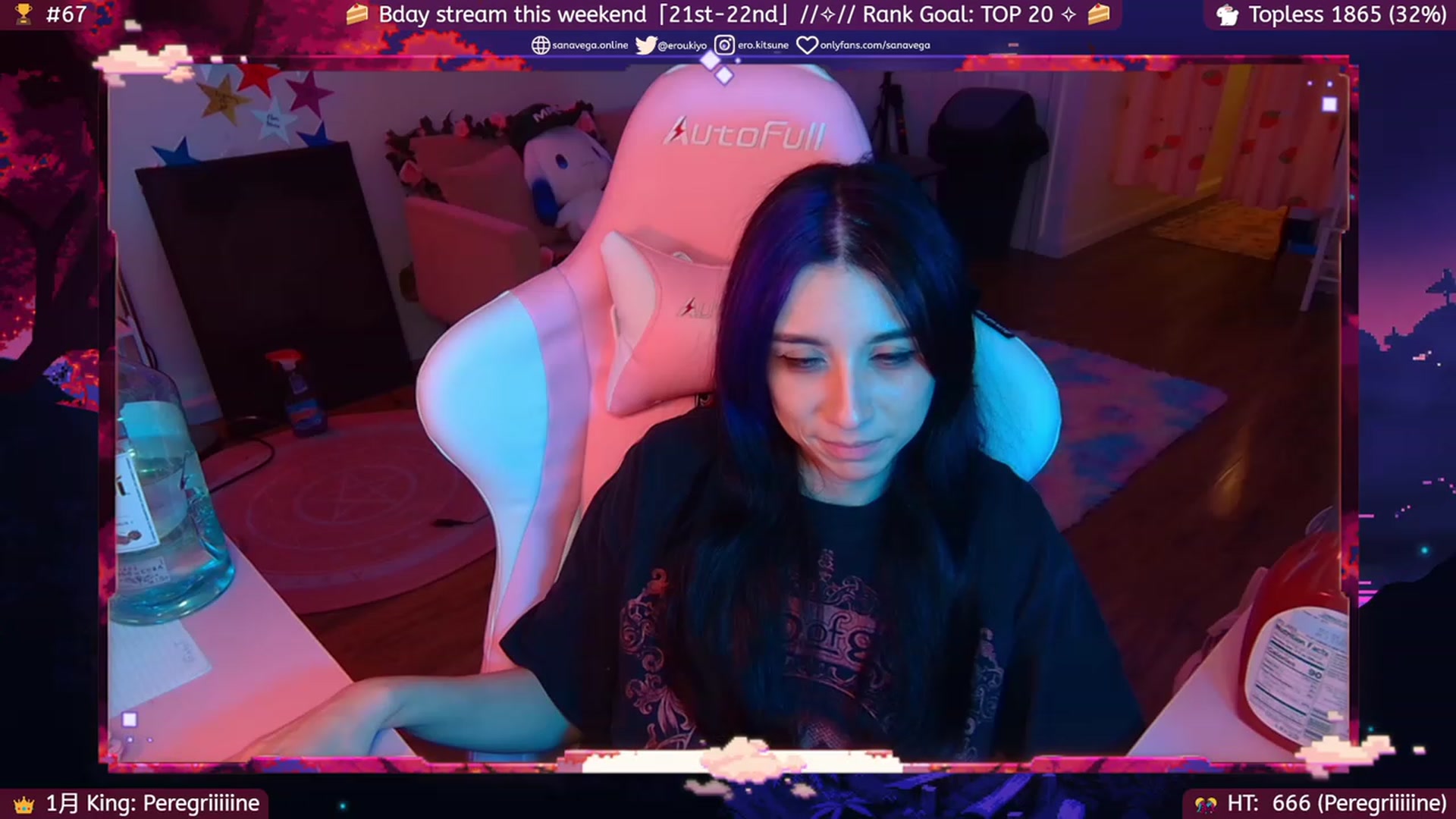 Gallery image thumbnail from BdayUkiyo's myfreecams stream on, 01/16/2023, 06:45 image 7 of 20