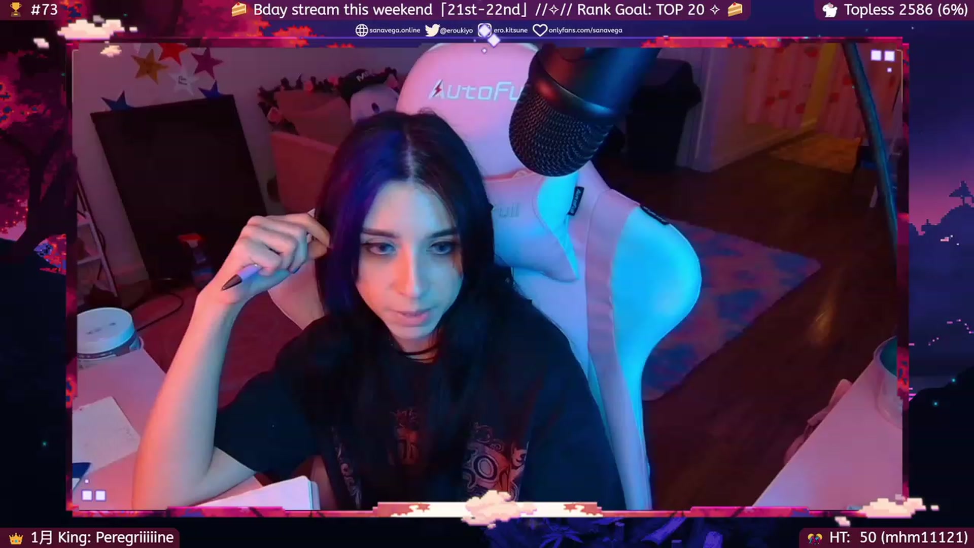 Gallery image thumbnail from BdayUkiyo's myfreecams stream on, 01/16/2023, 06:45 image 6 of 20