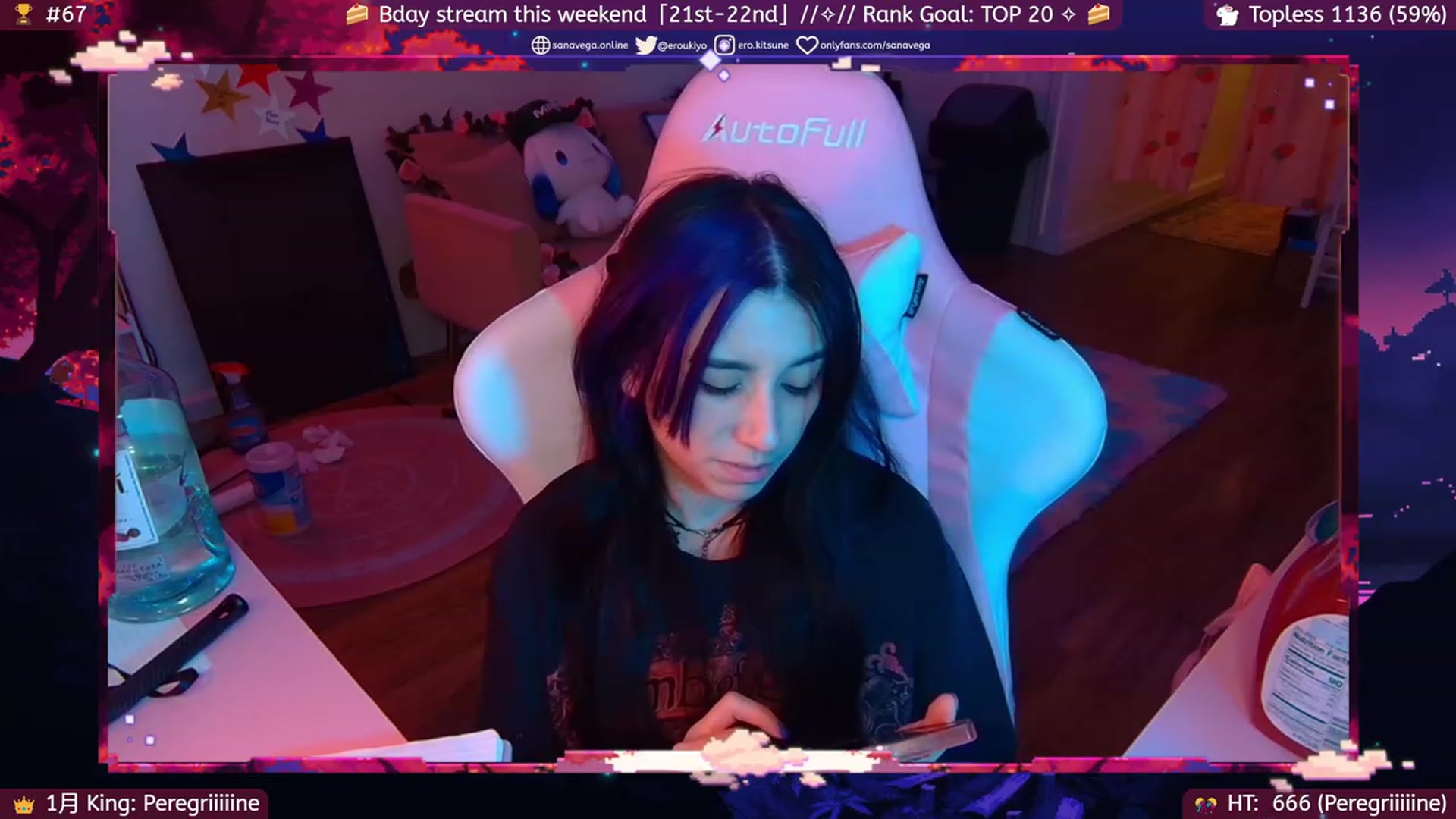 Gallery image thumbnail from BdayUkiyo's myfreecams stream on, 01/16/2023, 06:45 image 14 of 20