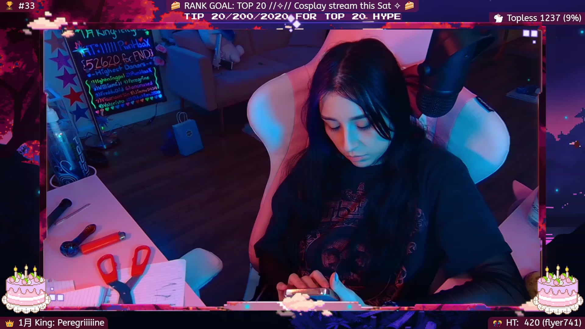 Gallery image thumbnail from BdayUkiyo's myfreecams stream on, 01/26/2023, 06:13 image 8 of 20
