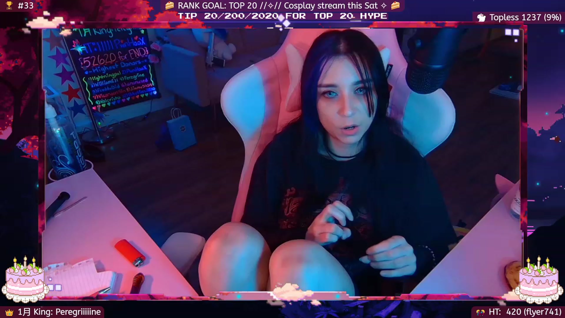 Gallery image thumbnail from BdayUkiyo's myfreecams stream on, 01/26/2023, 06:13 image 5 of 20