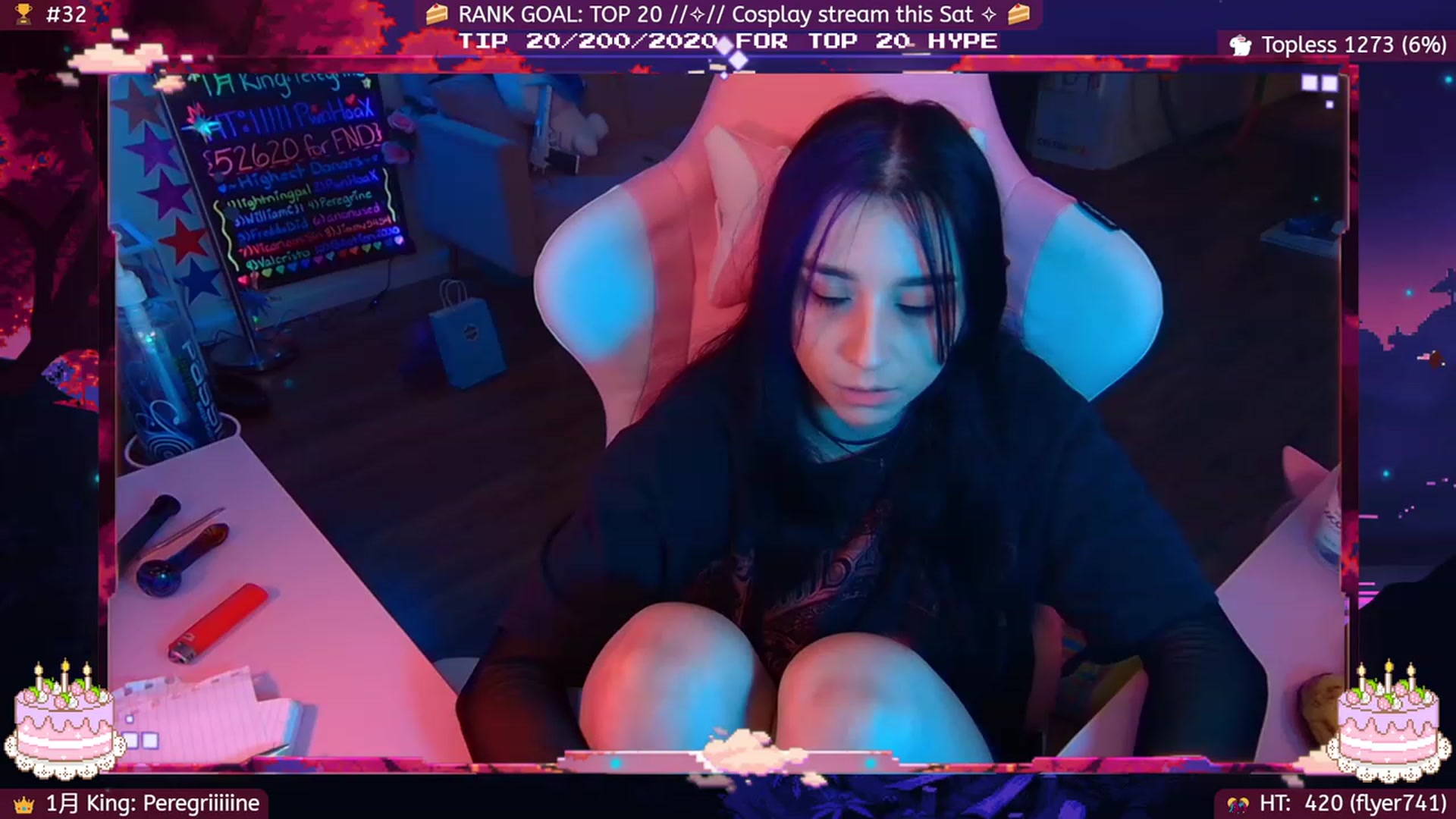 Gallery image thumbnail from BdayUkiyo's myfreecams stream on, 01/26/2023, 06:13 image 3 of 20