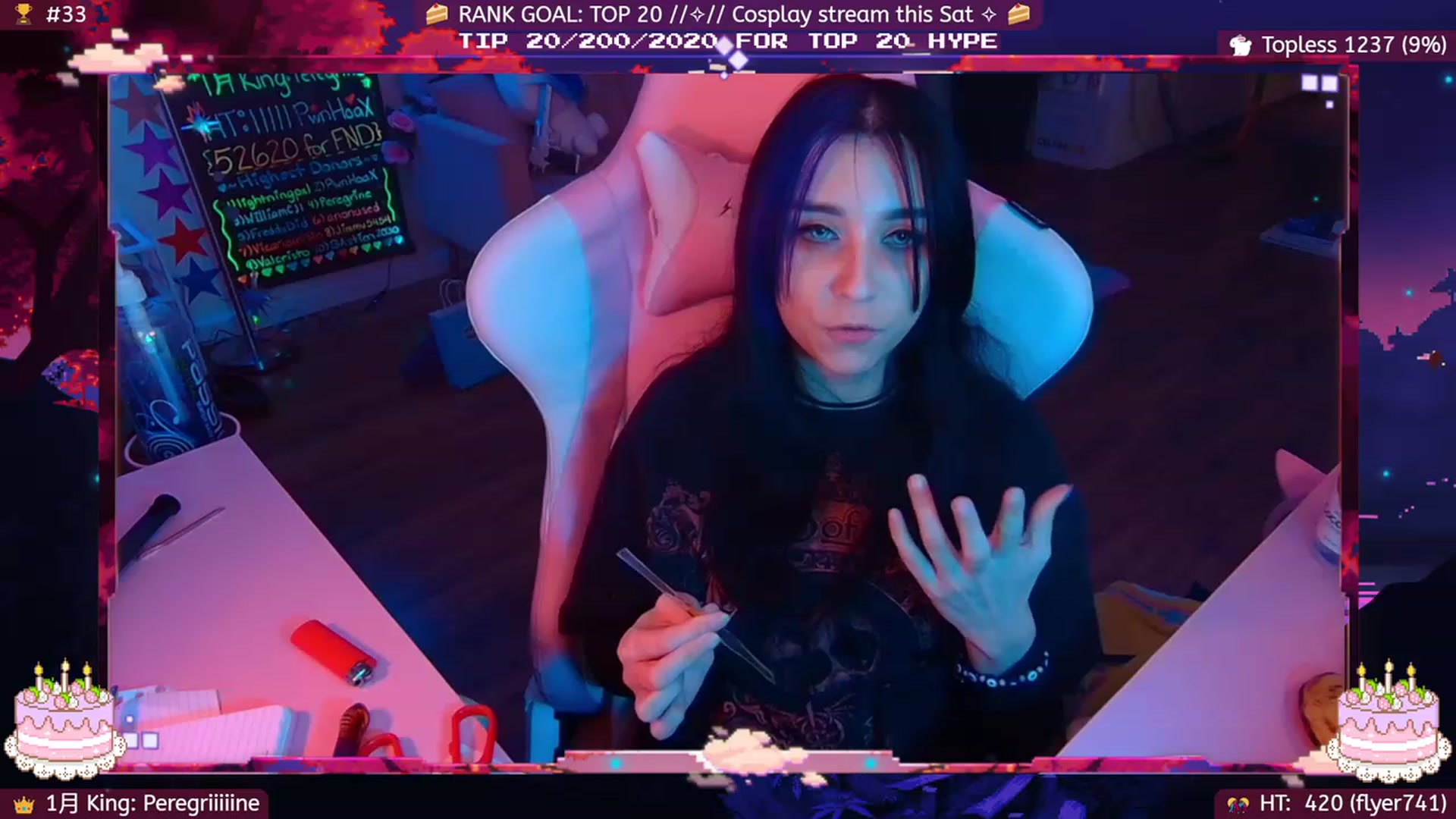 Gallery image thumbnail from BdayUkiyo's myfreecams stream on, 01/26/2023, 06:13 image 6 of 20