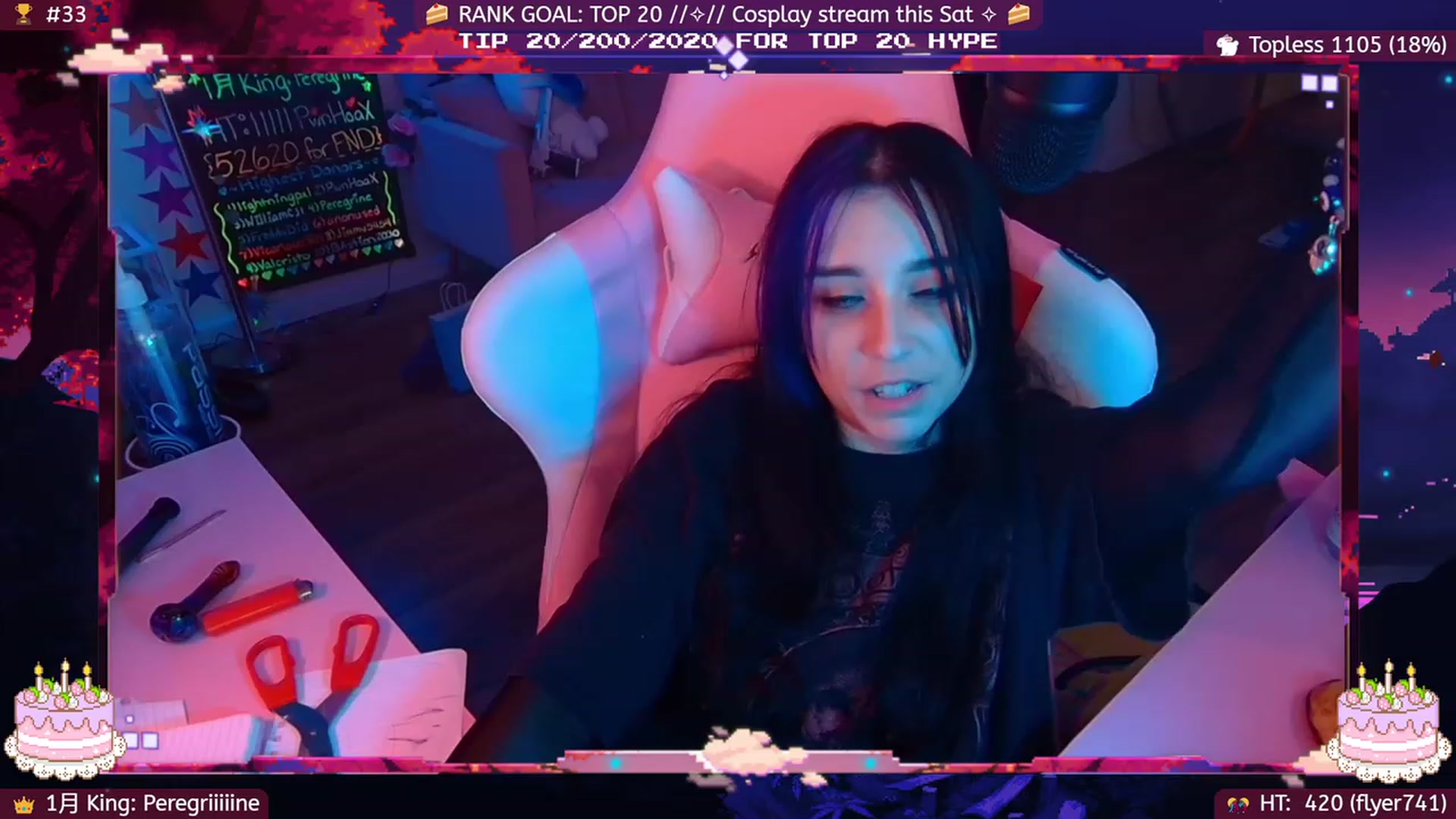 Gallery image thumbnail from BdayUkiyo's myfreecams stream on, 01/26/2023, 06:13 image 9 of 20