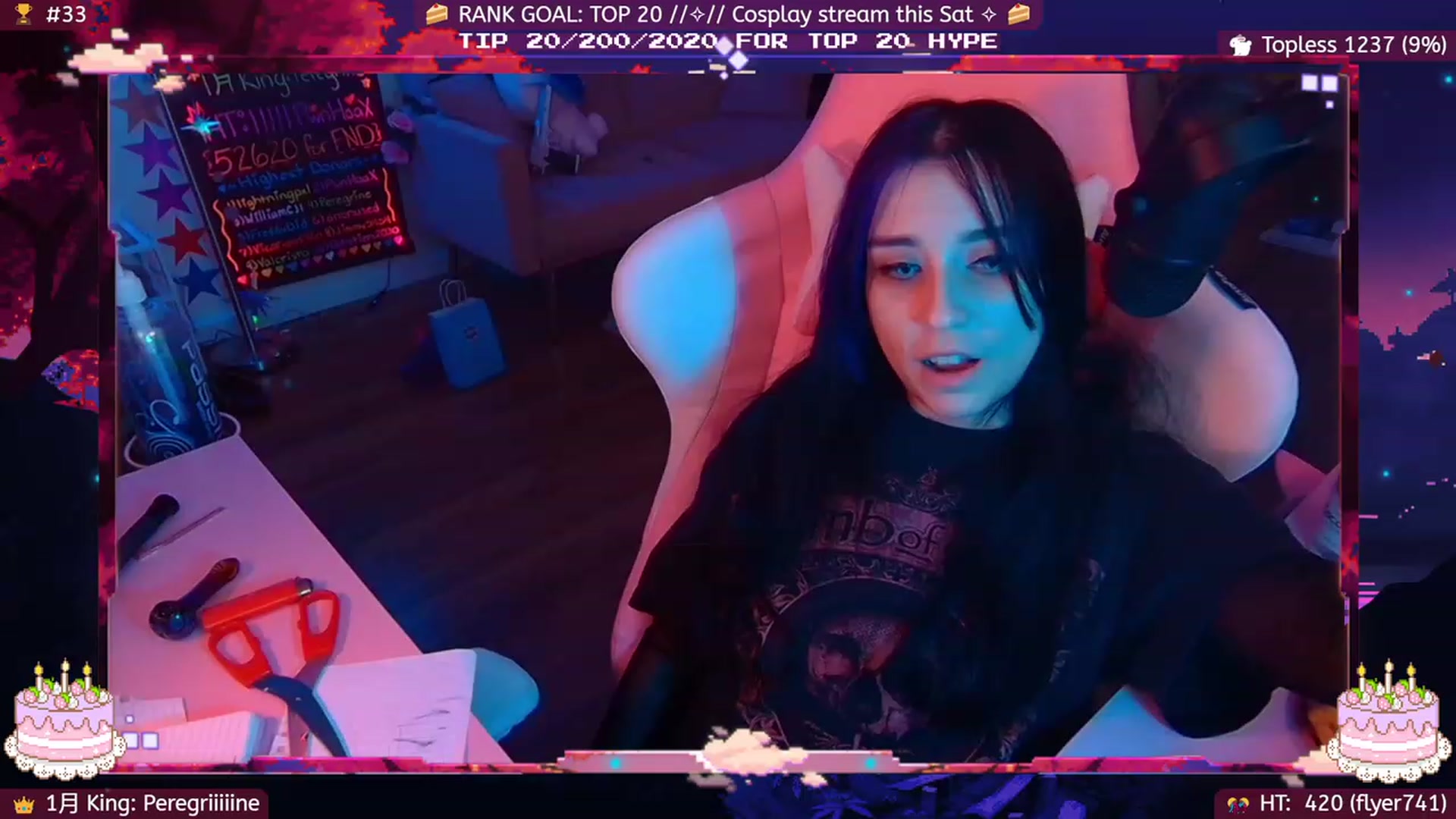 Gallery image thumbnail from BdayUkiyo's myfreecams stream on, 01/26/2023, 06:13 image 7 of 20