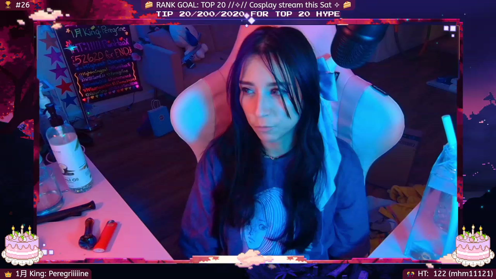 Gallery image thumbnail from BdayUkiyo's myfreecams stream on, 01/27/2023, 07:56 image 1 of 20