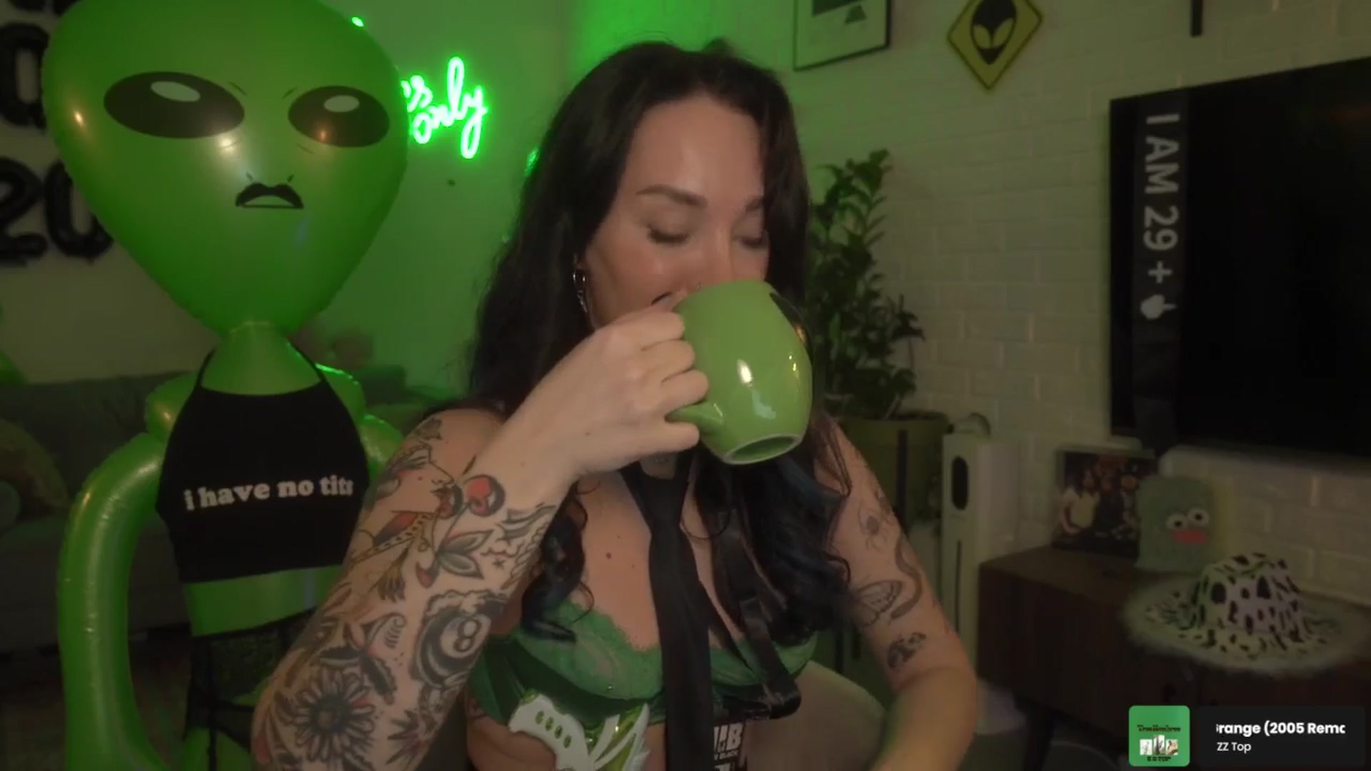Gallery image thumbnail from BdayVibes's myfreecams stream on, 02/21/2026, 04:15 image 2 of 20