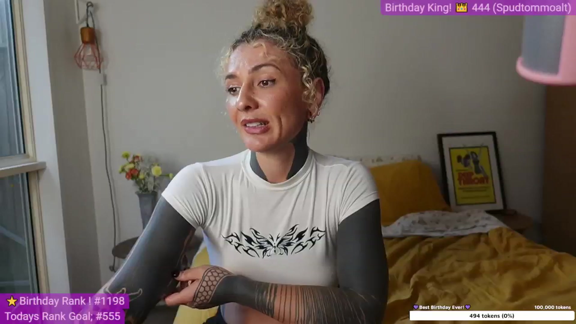 Gallery image thumbnail from Bday_Aussie's myfreecams stream on, 04/02/2025, 06:55 image 16 of 20