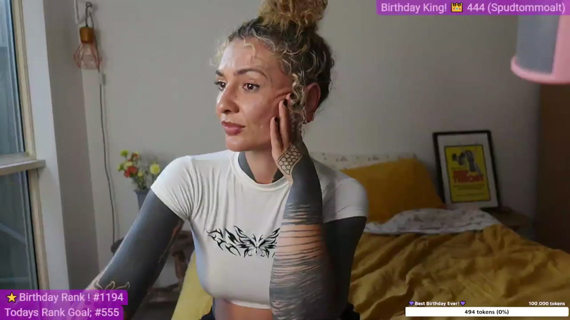 Gallery image thumbnail from Bday_Aussie's myfreecams stream on, 04/02/2025, 06:55 image 12 of 20