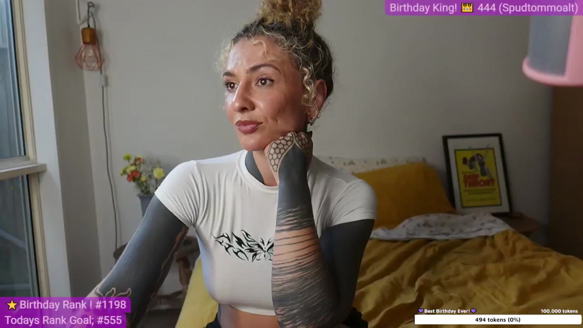 Gallery image thumbnail from Bday_Aussie's myfreecams stream on, 04/02/2025, 06:55 image 15 of 20