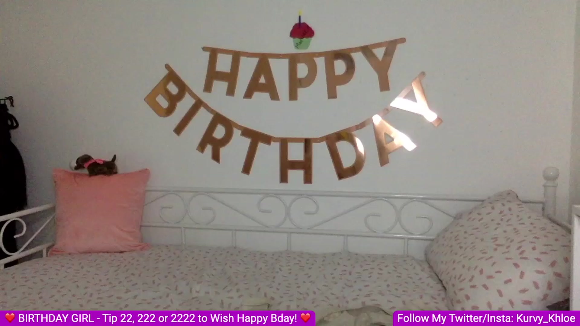 Gallery image thumbnail from Bday_Khloe's myfreecams stream on, 04/16/2023, 17:47 image 17 of 20