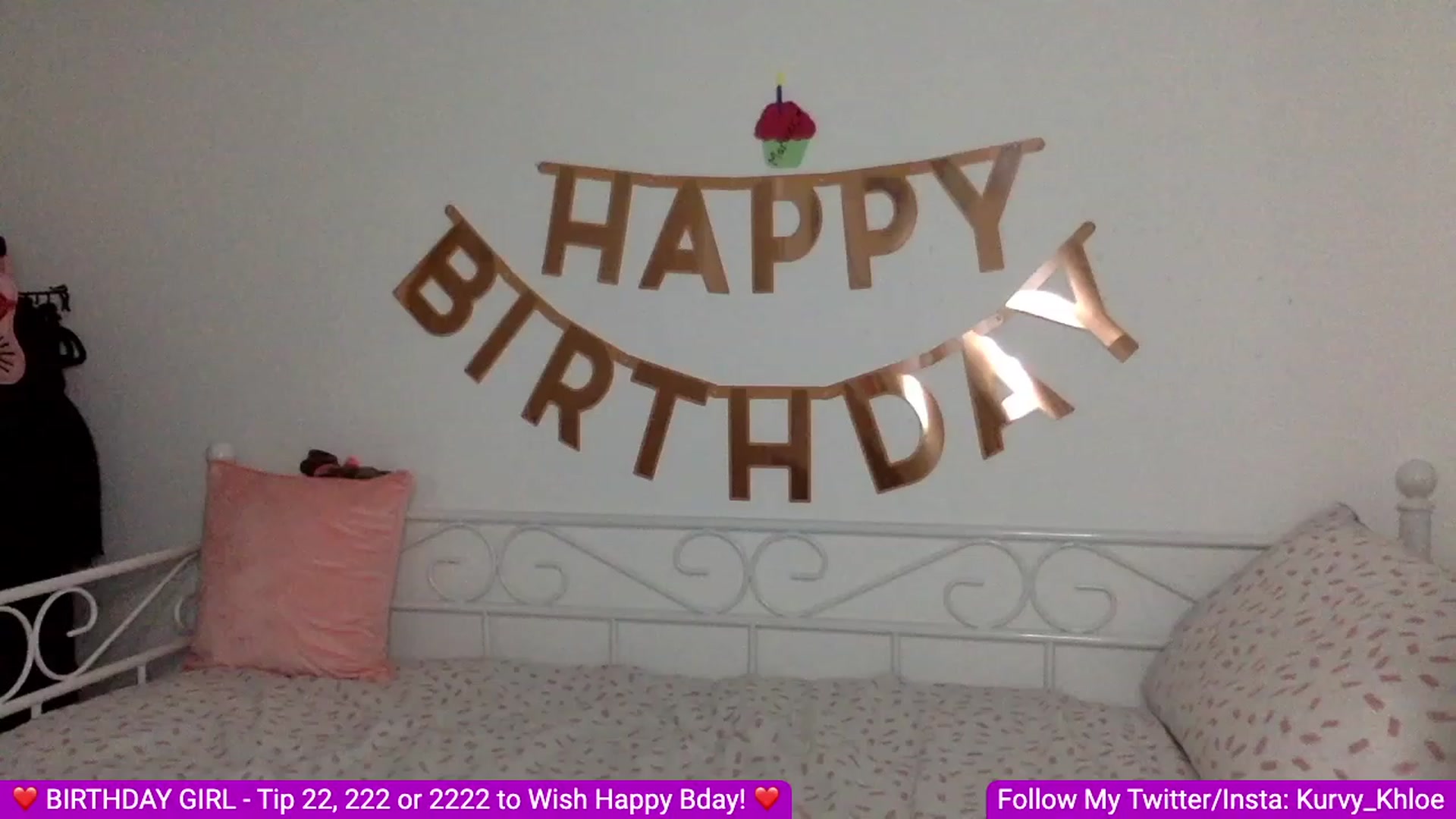 Gallery image thumbnail from Bday_Khloe's myfreecams stream on, 04/22/2023, 17:40 image 18 of 20