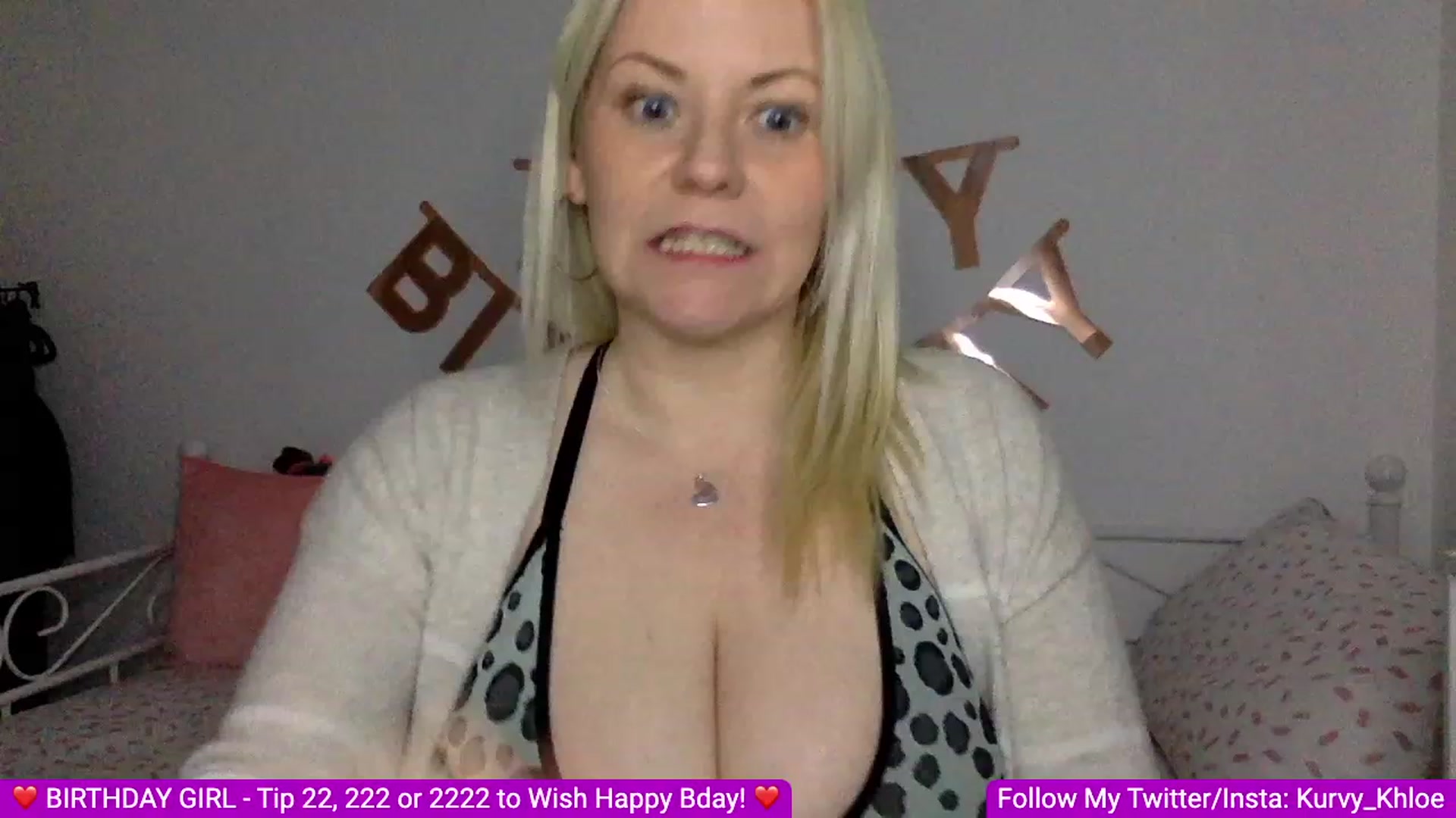 Gallery image thumbnail from Bday_Khloe's myfreecams stream on, 04/22/2023, 17:40 image 12 of 20