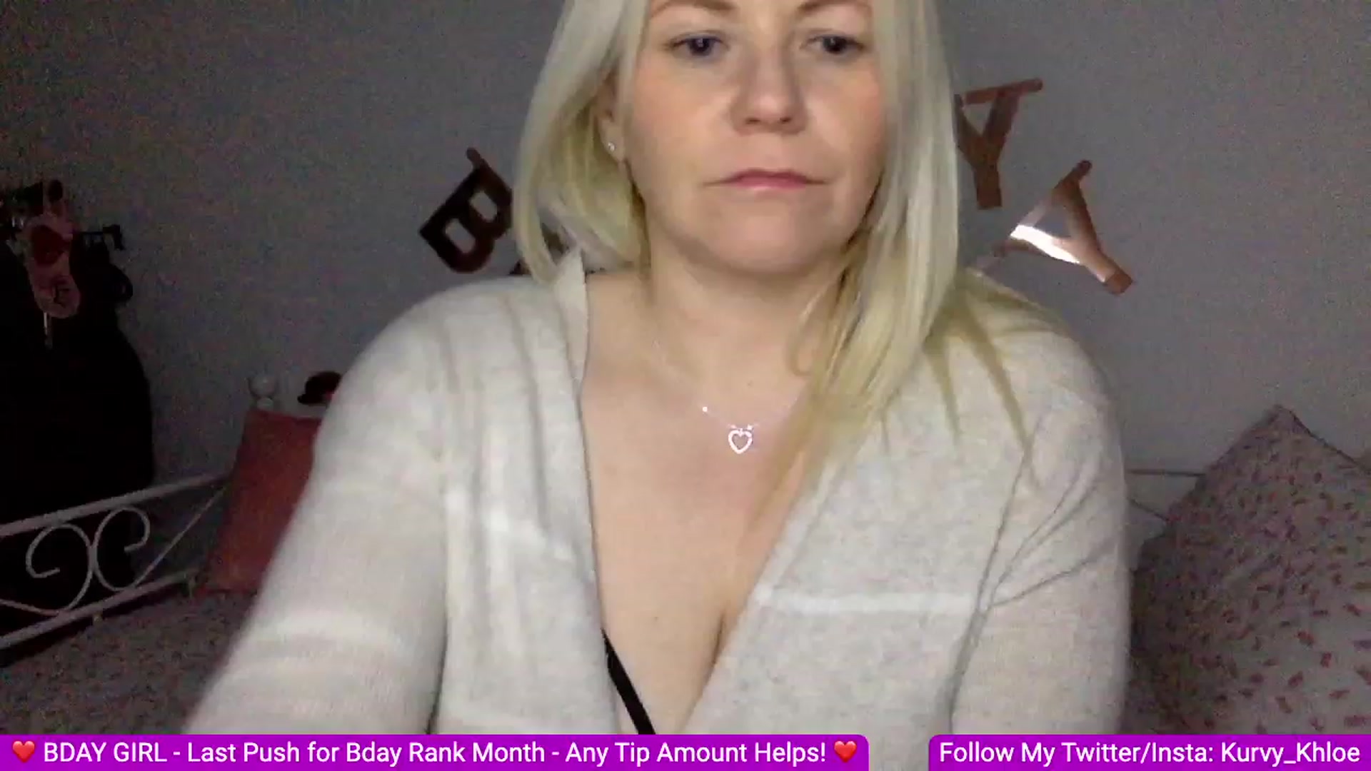 Gallery image thumbnail from Bday_Khloe's myfreecams stream on, 04/27/2023, 24:26 image 10 of 20