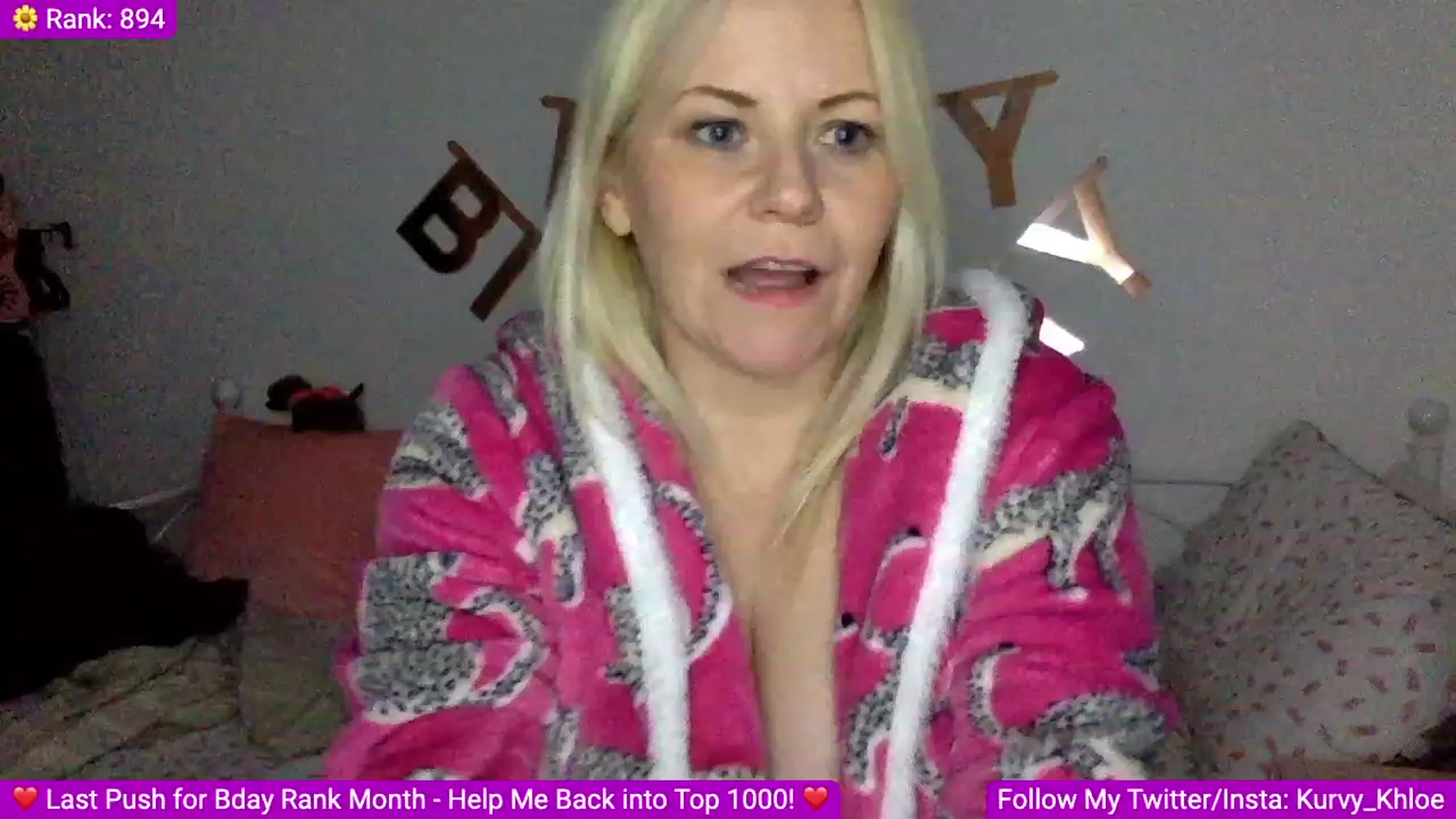 Gallery image thumbnail from Bday_Khloe's myfreecams stream on, 05/01/2023, 01:51 image 19 of 20
