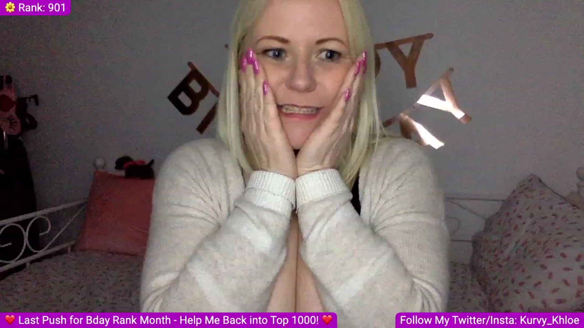 Gallery image thumbnail from Bday_Khloe's myfreecams stream on, 05/01/2023, 01:51 image 11 of 20