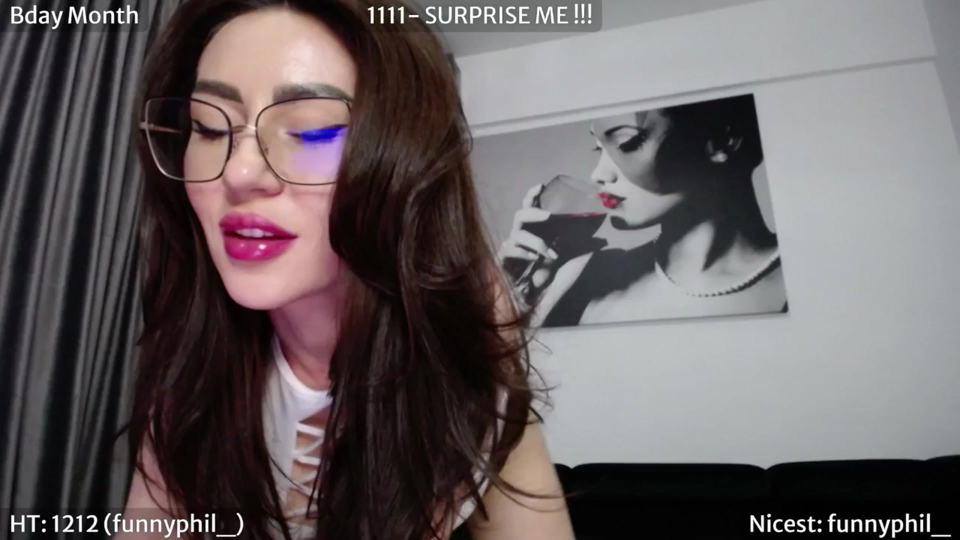 Gallery image thumbnail from Bday_Sassy's myfreecams stream on, 03/06/2025, 07:13 image 7 of 20